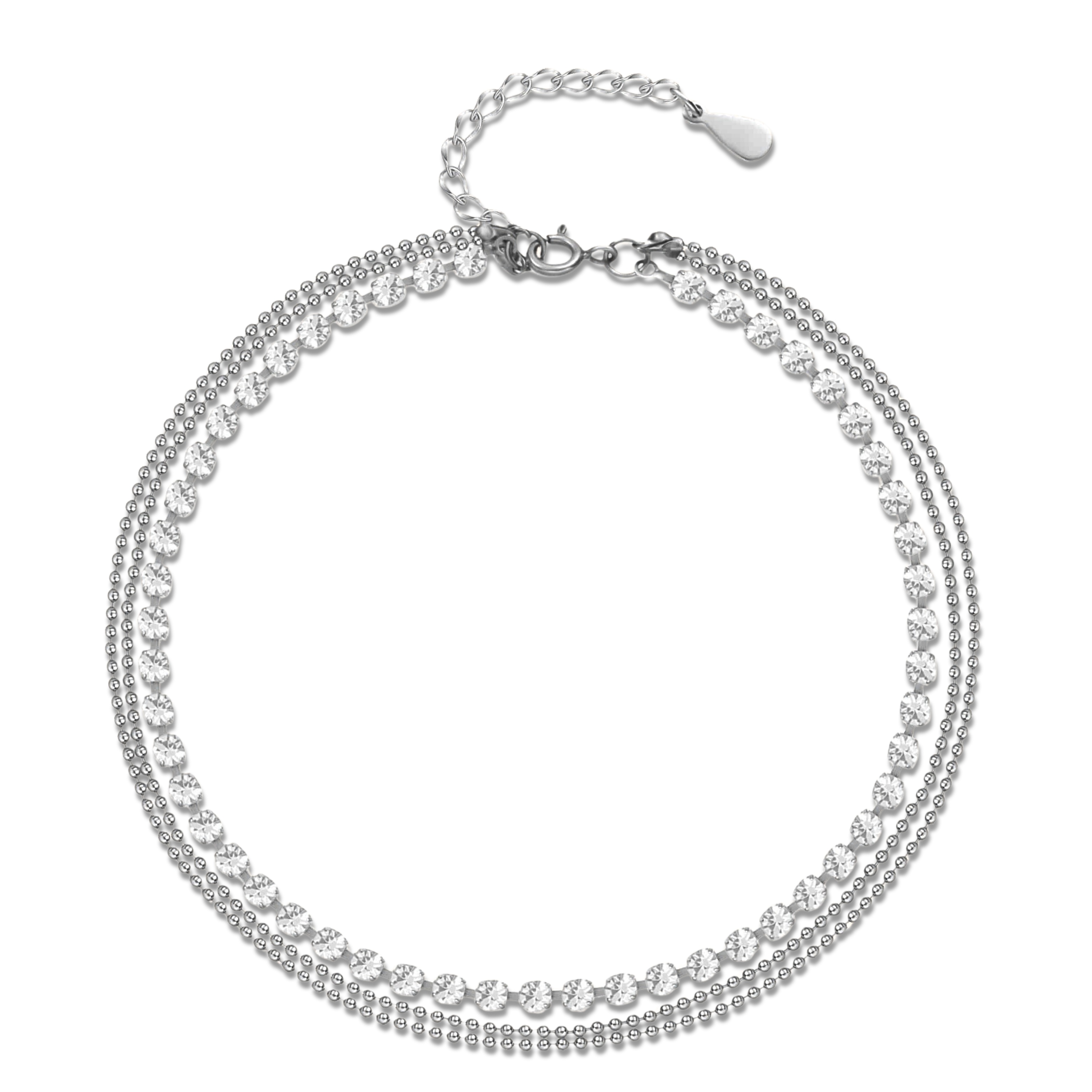 Brilliants Anklet - SophiaJewels