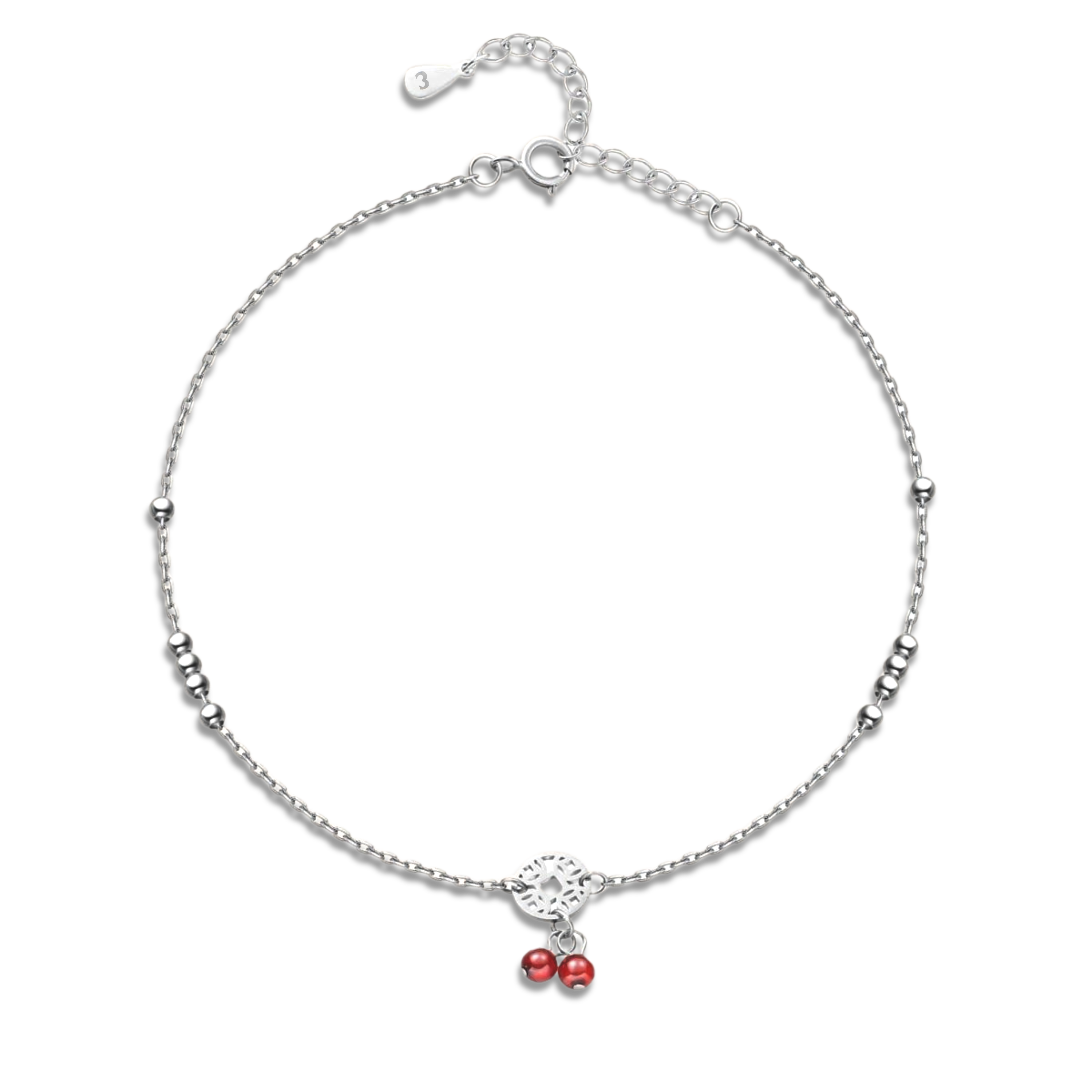Cherry Anklet - SophiaJewels
