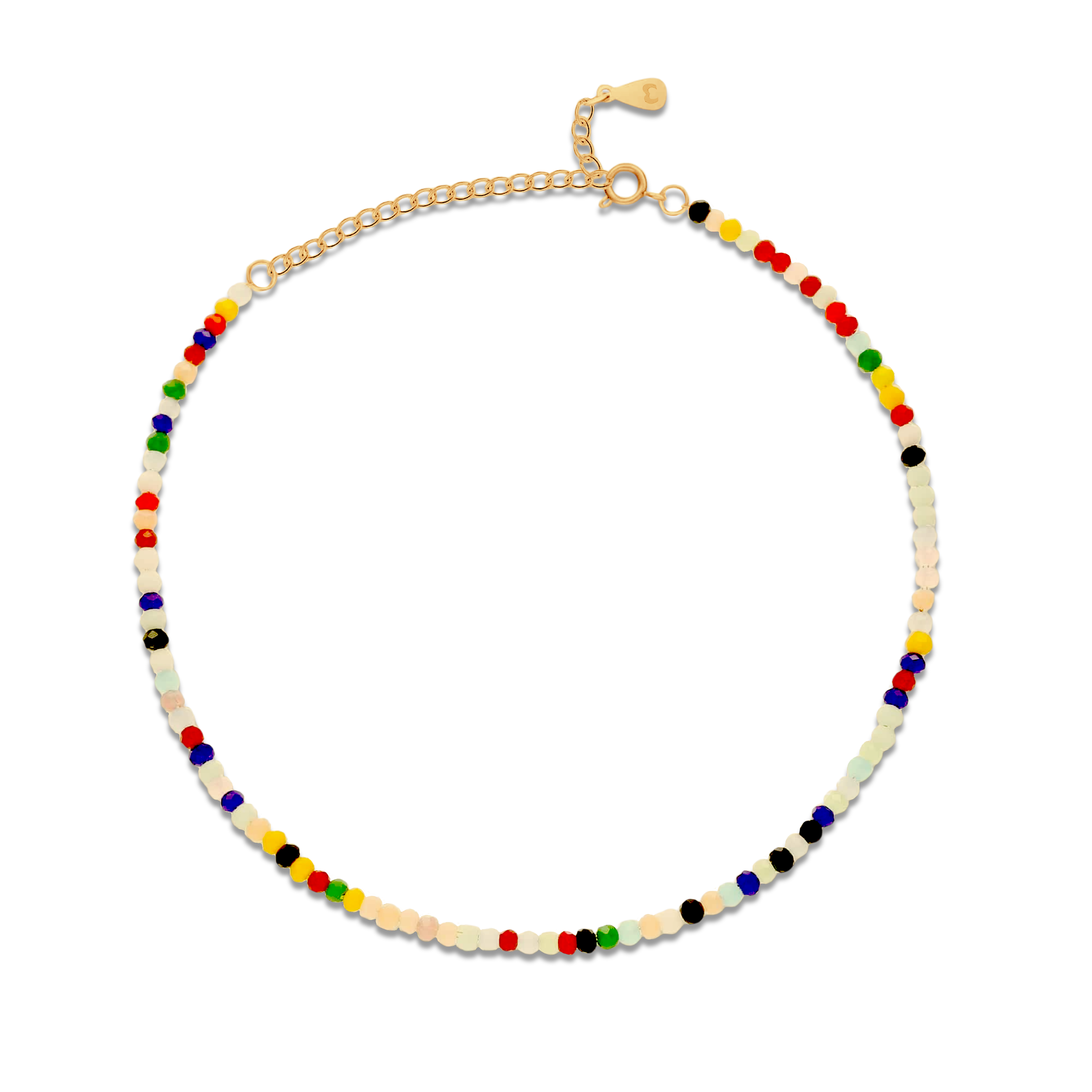Colour Stones Anklet - SophiaJewels