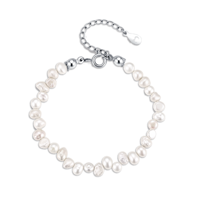 Bracelet en perles moulées