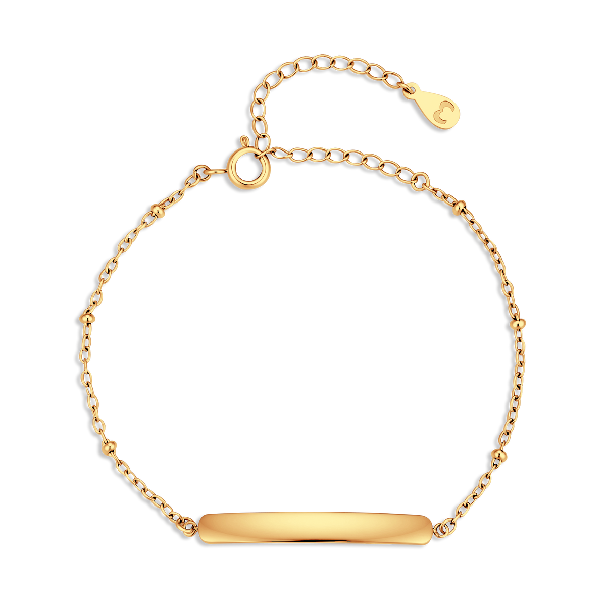 Bracelet Barre Éternelle - Personnalisé