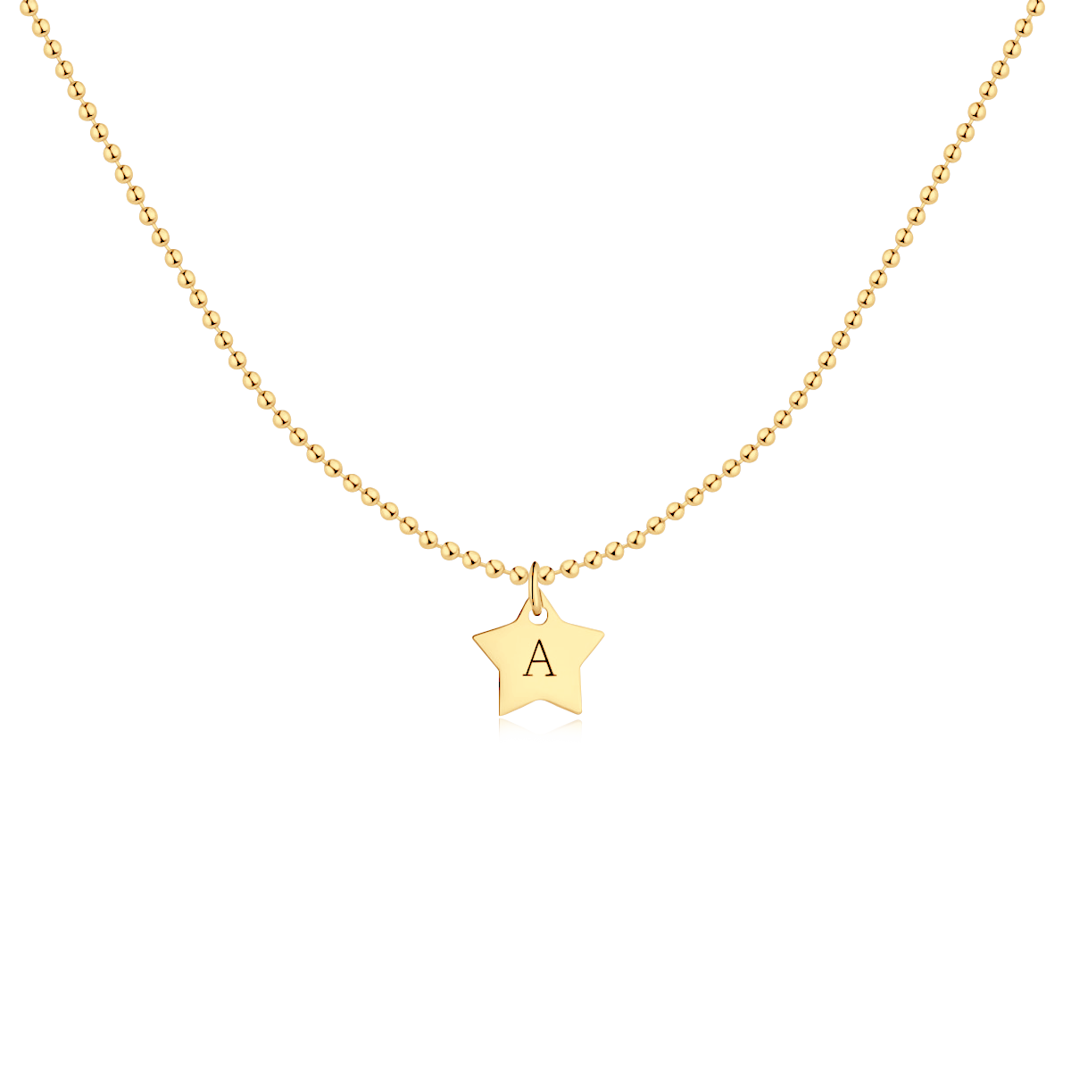 Five Star Necklace - Personalised - SophiaJewels