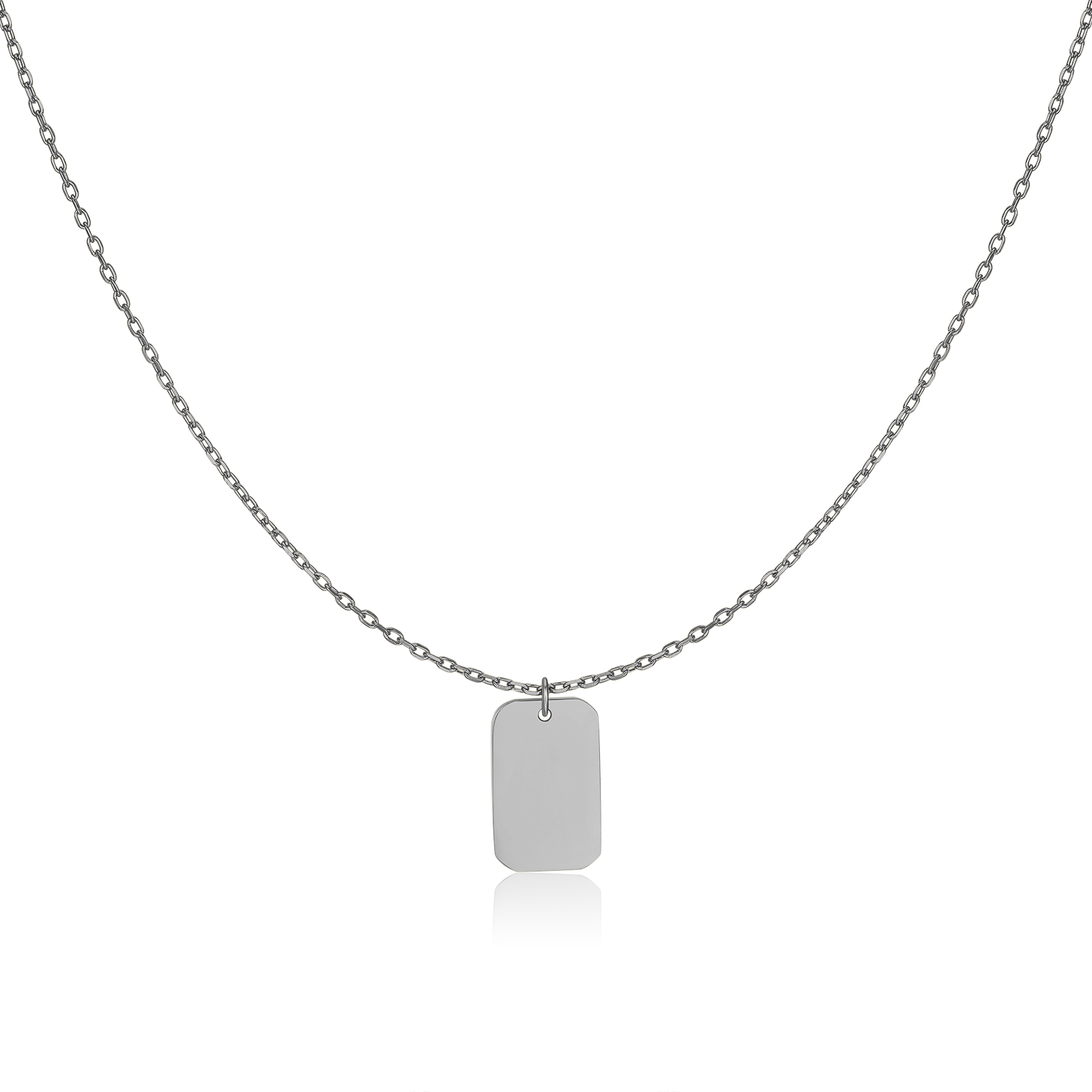 Plate Necklace - Personalized
