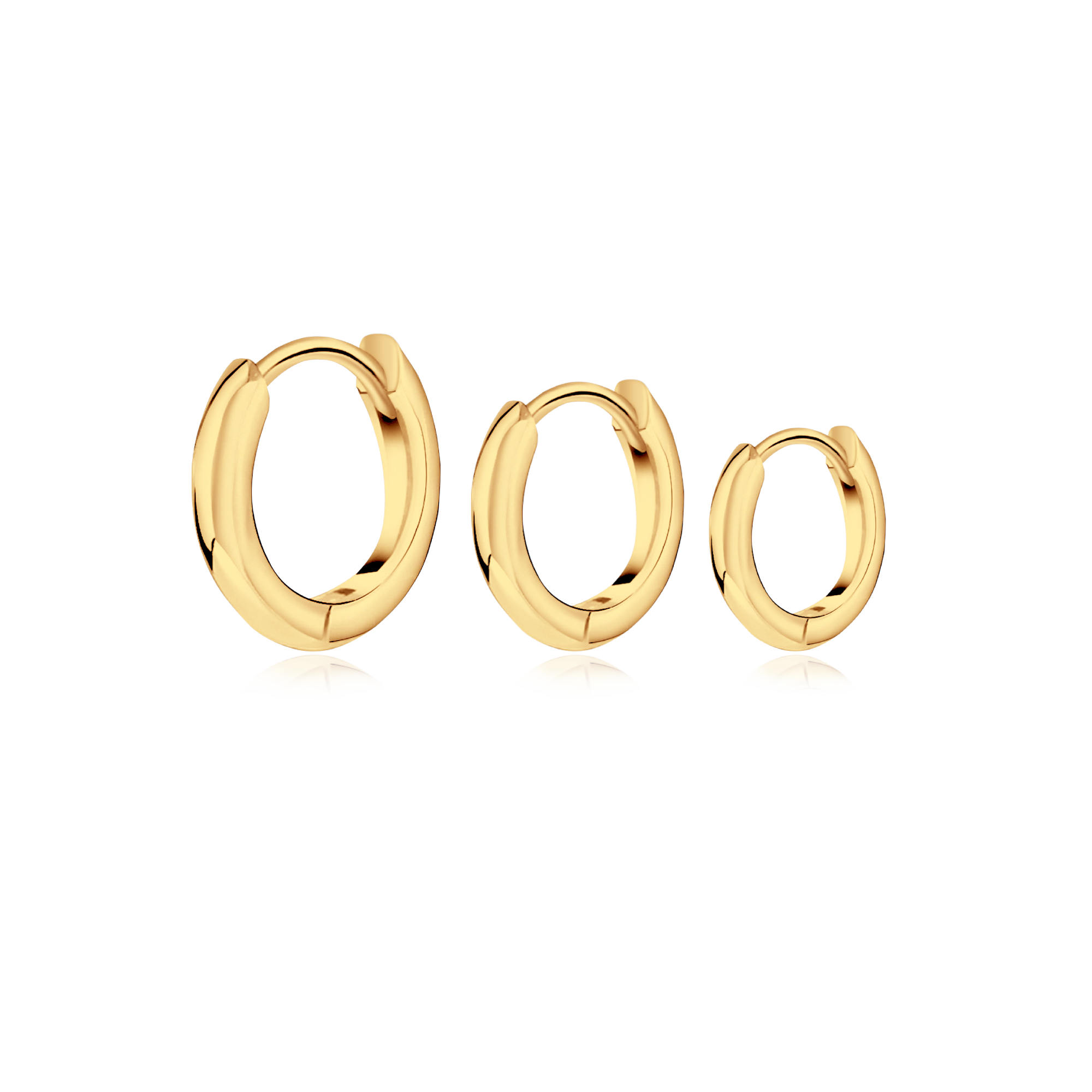 3-Hoops Earrings - SophiaJewels
