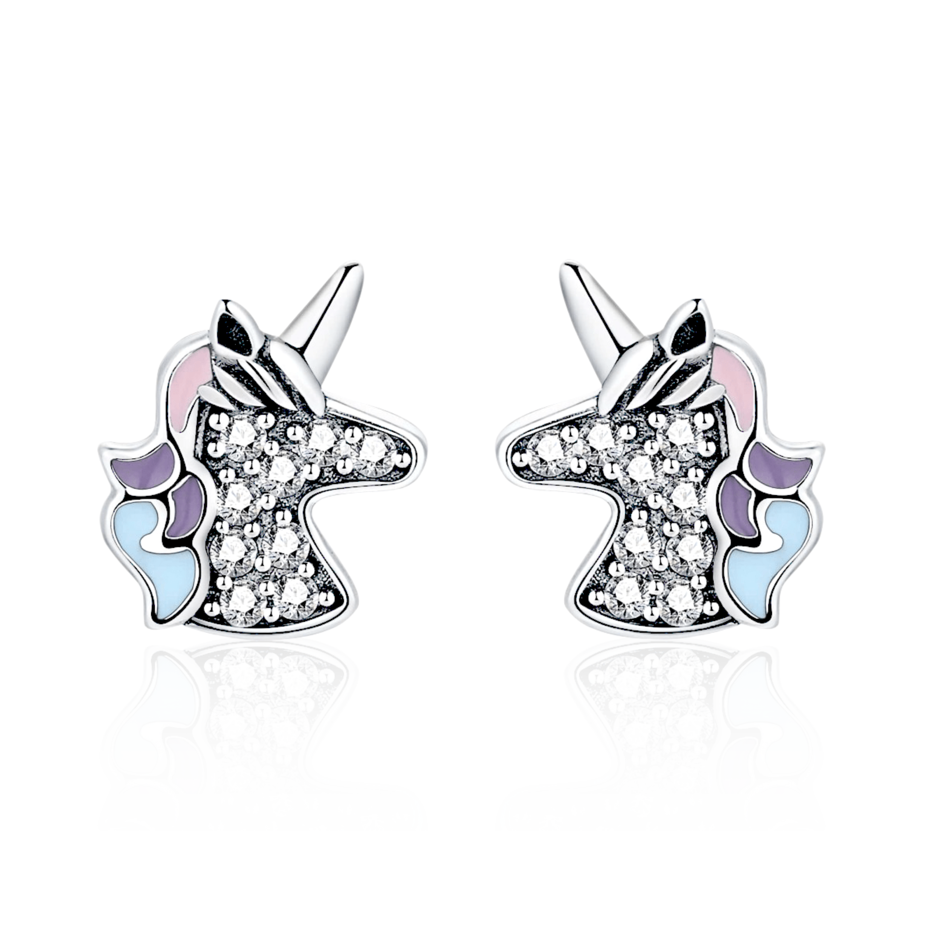 Unicorn Glitter Colour Earrings - SophiaJewels