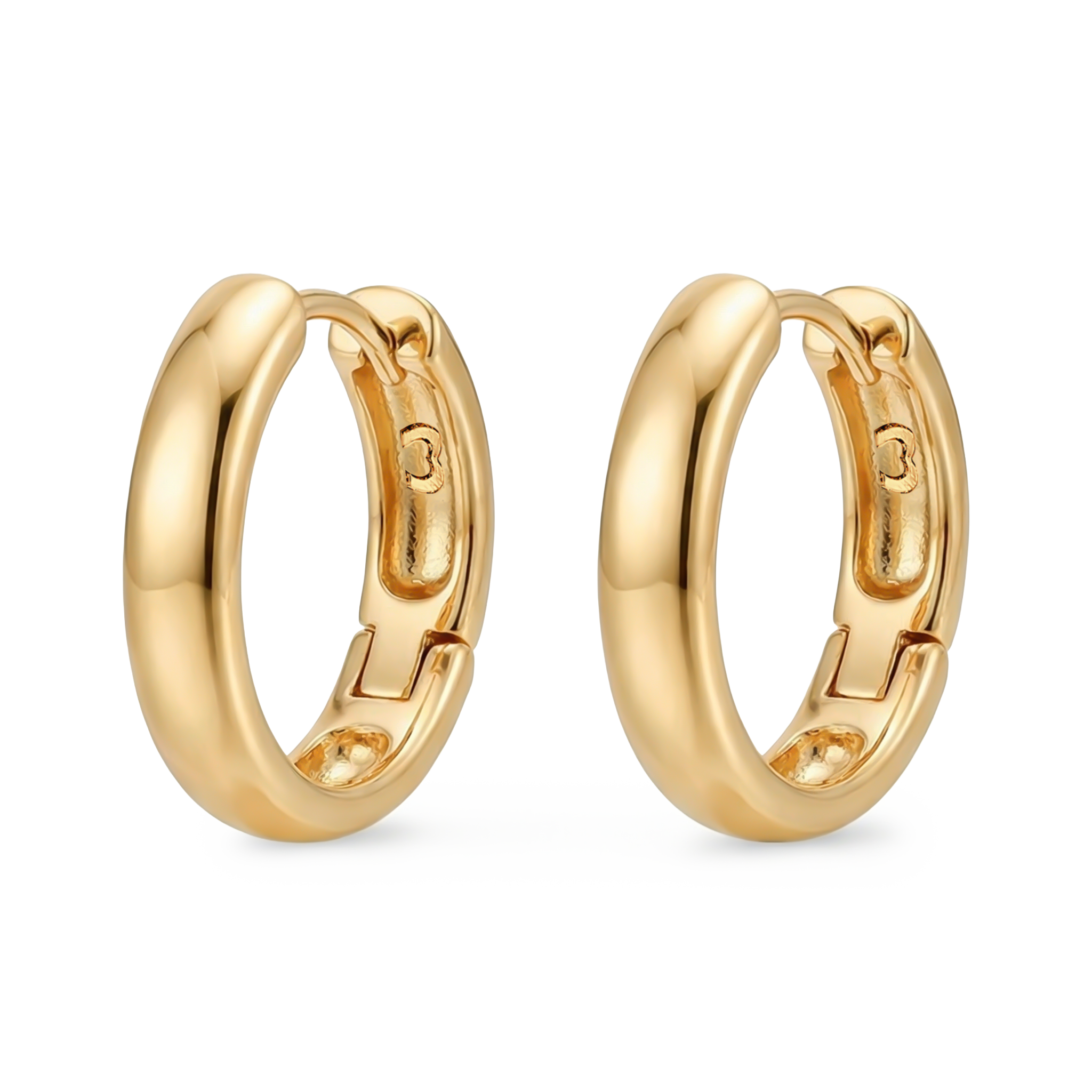 Boucles d'oreilles Créoles Fermées