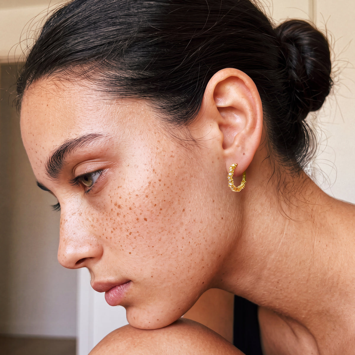 Boucles d’oreilles créoles éblouissantes