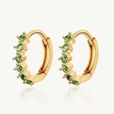 Boucles d’oreilles Greenish Pink