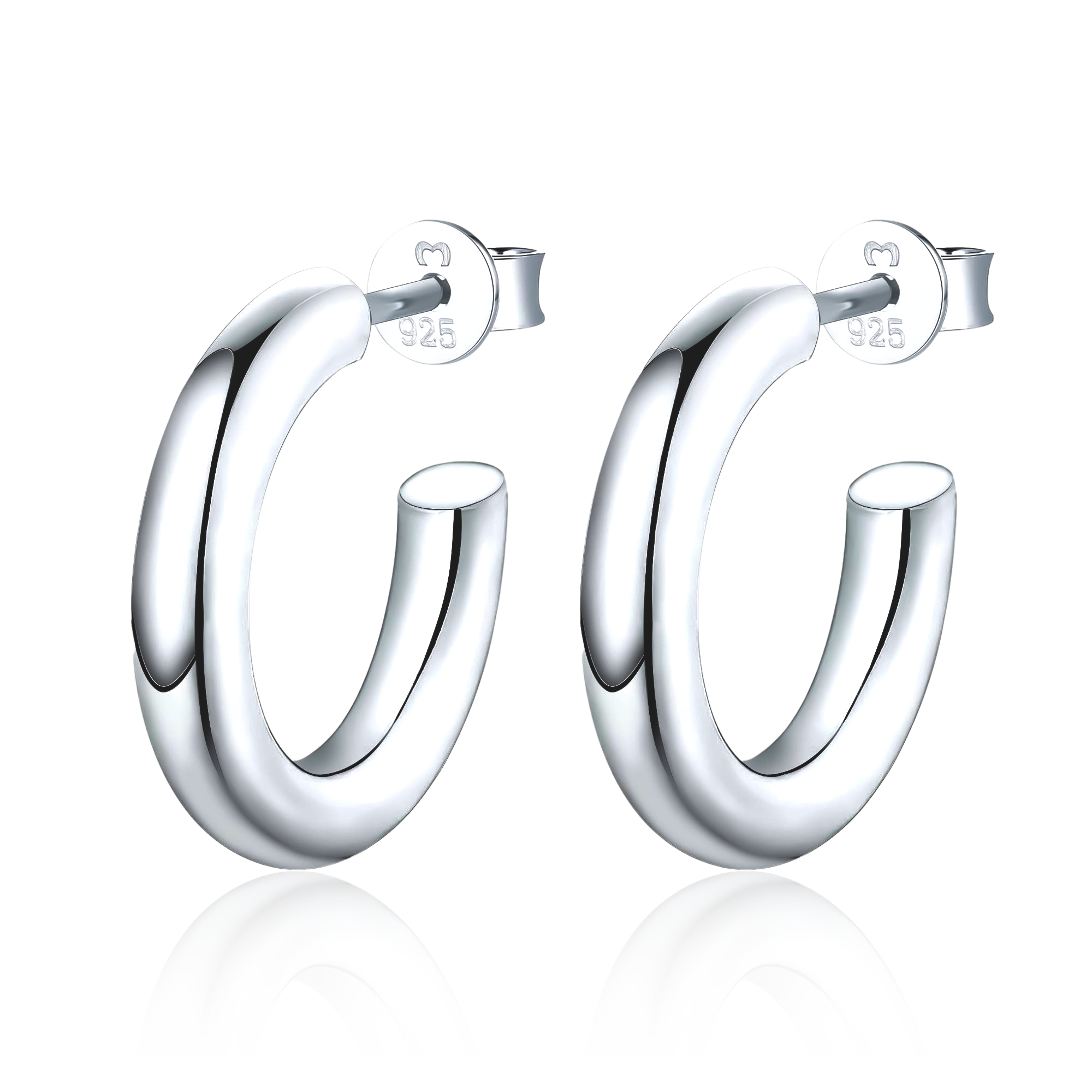 Half Ring Lumina Earrings - SophiaJewels