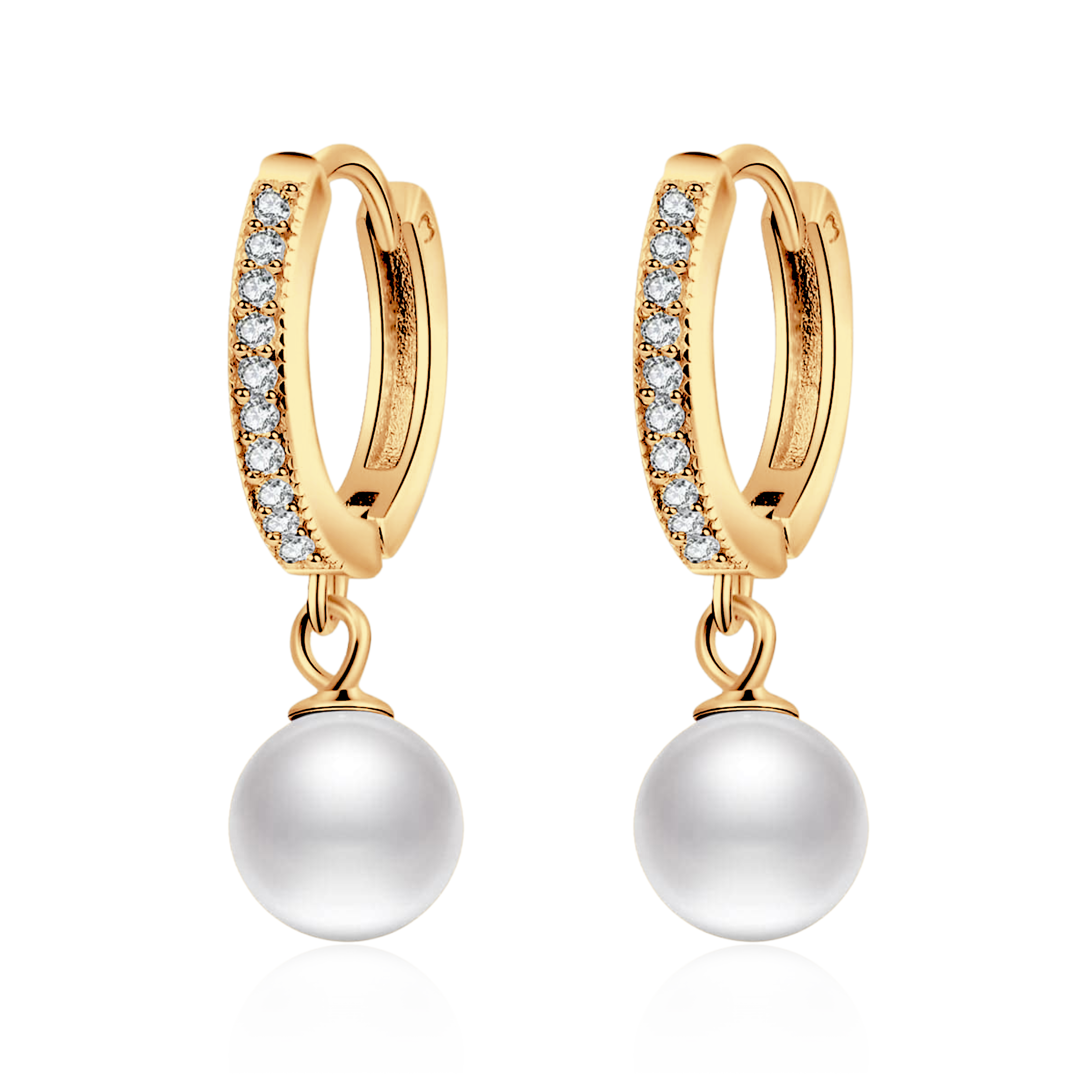 Shining Pearl Earrings - SophiaJewels
