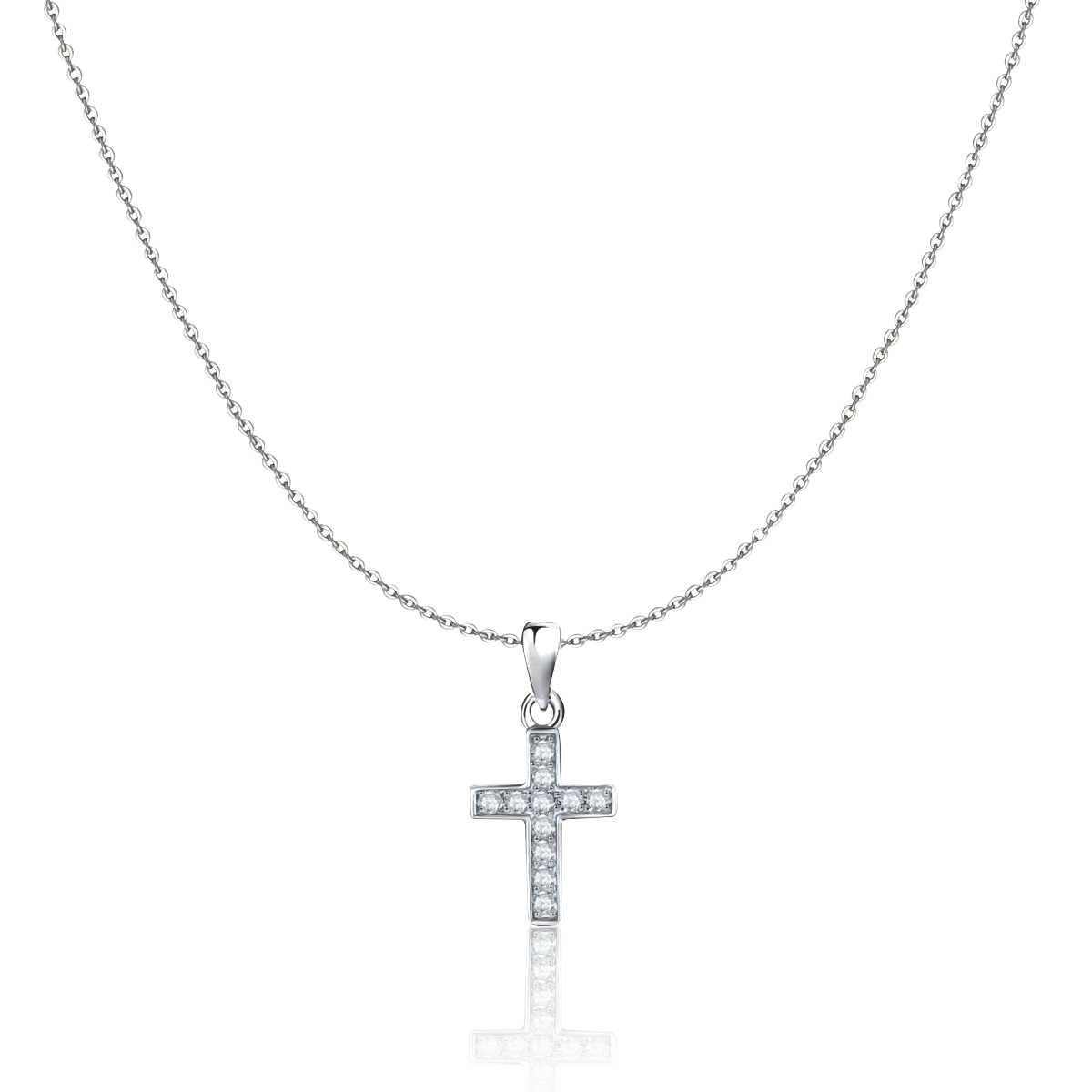 Luminous Cross Necklace - SophiaJewels