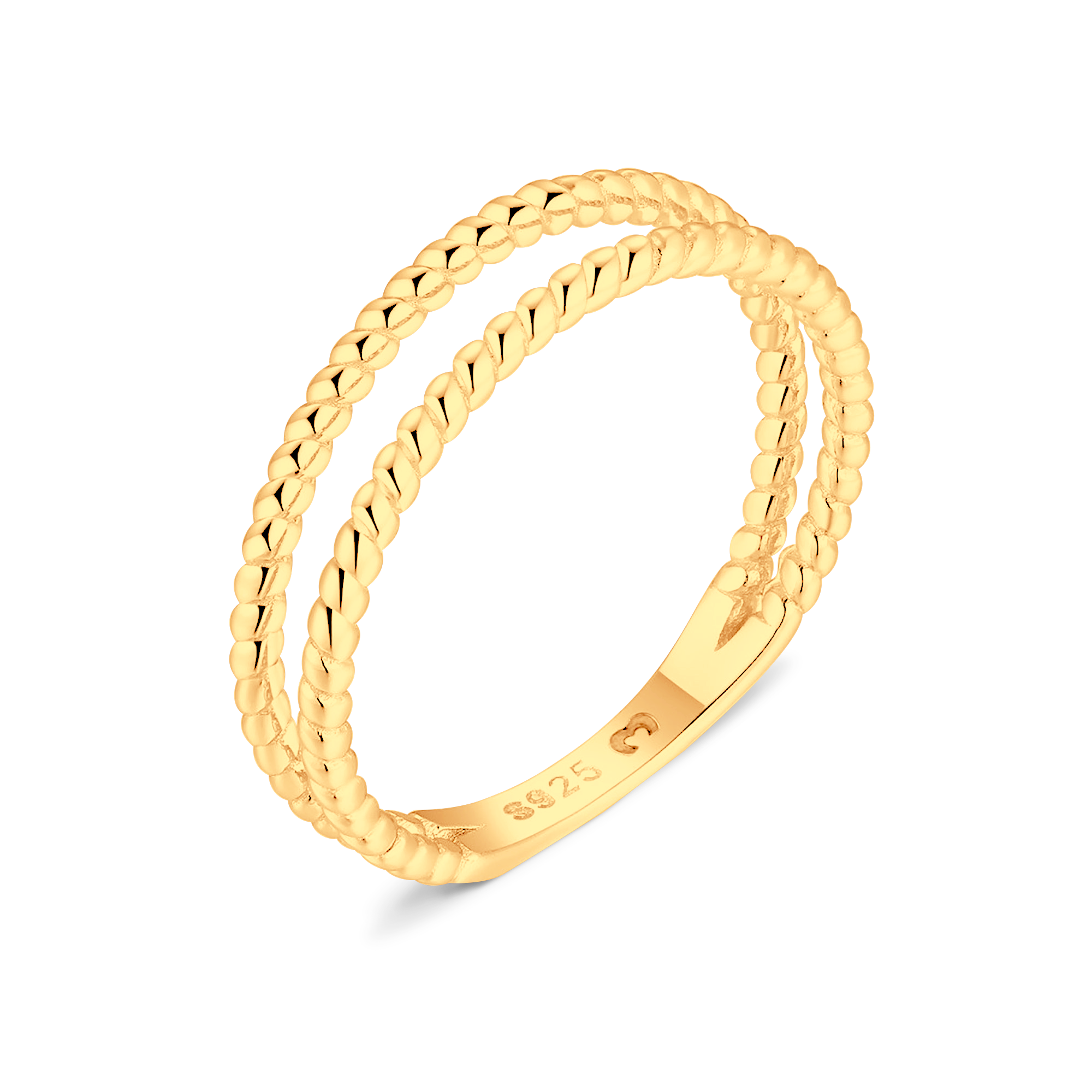 Twisted Lines Ring - SophiaJewels