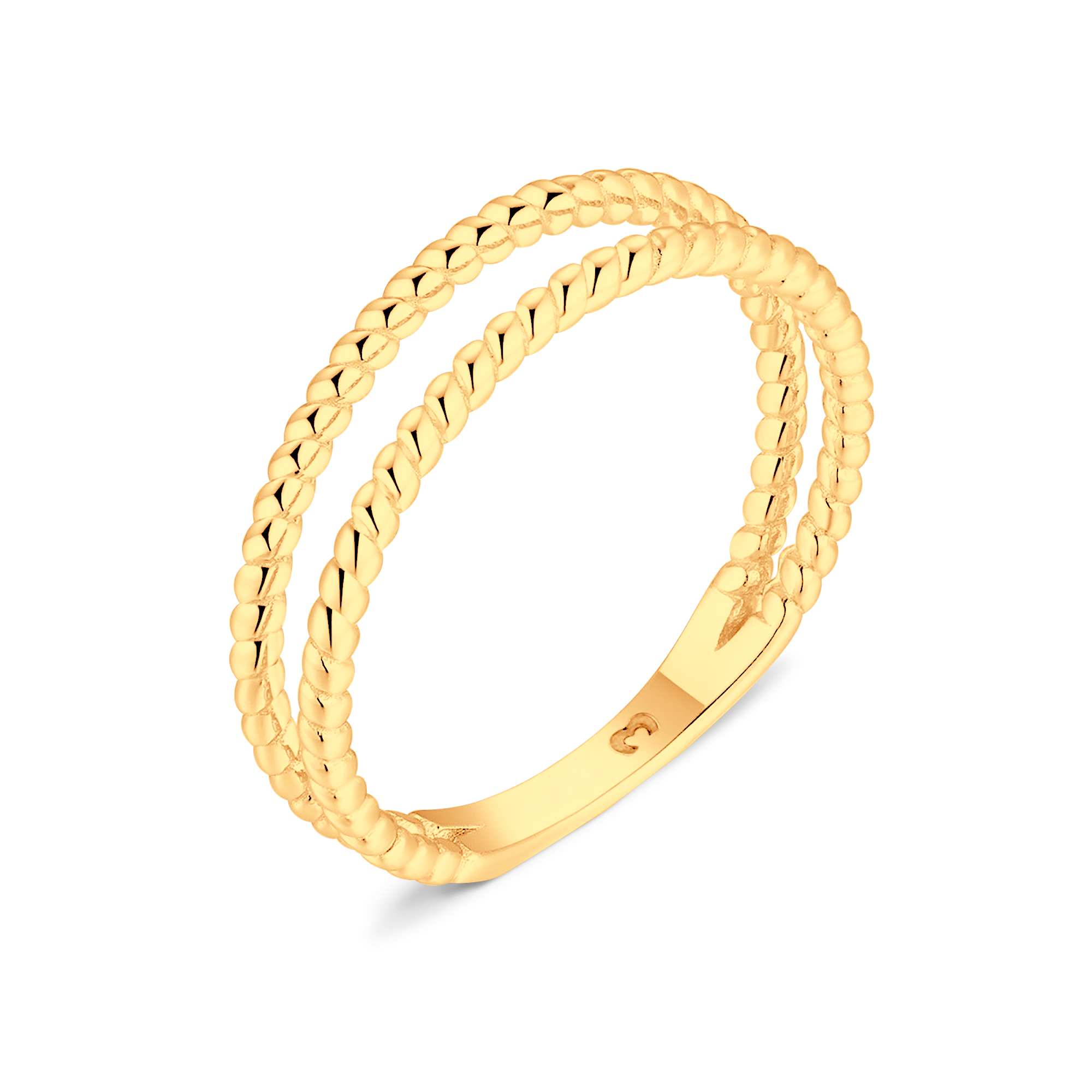 Bague Lignes Tressées