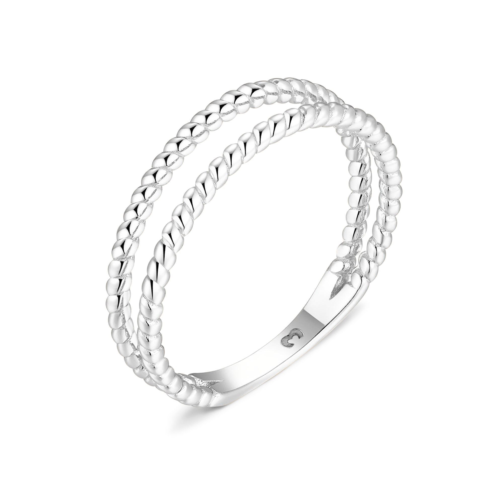 Bague Lignes Tressées