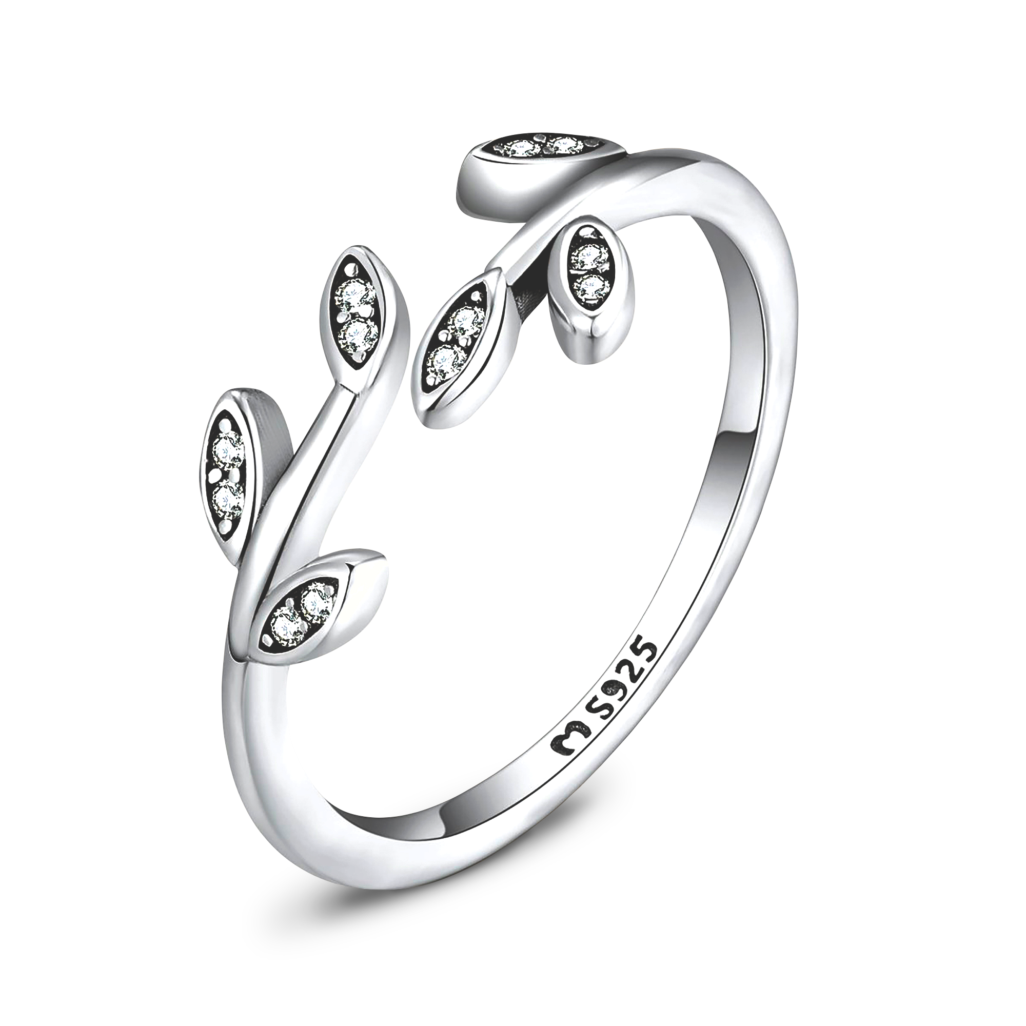 Shiny Leaves Ring - SophiaJewels