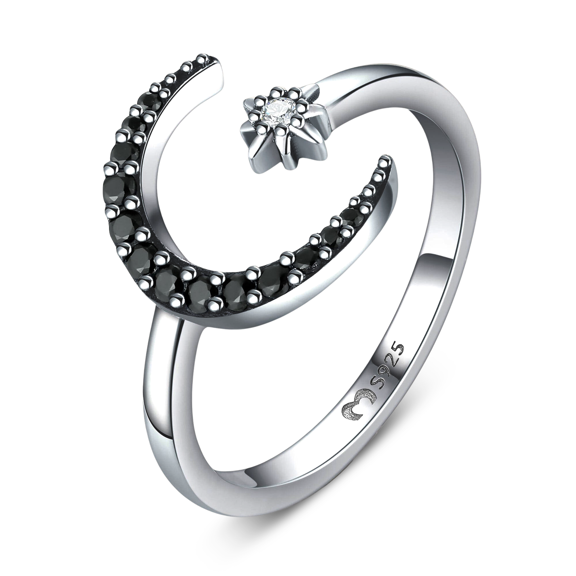Crescent Moon Ring - SophiaJewels