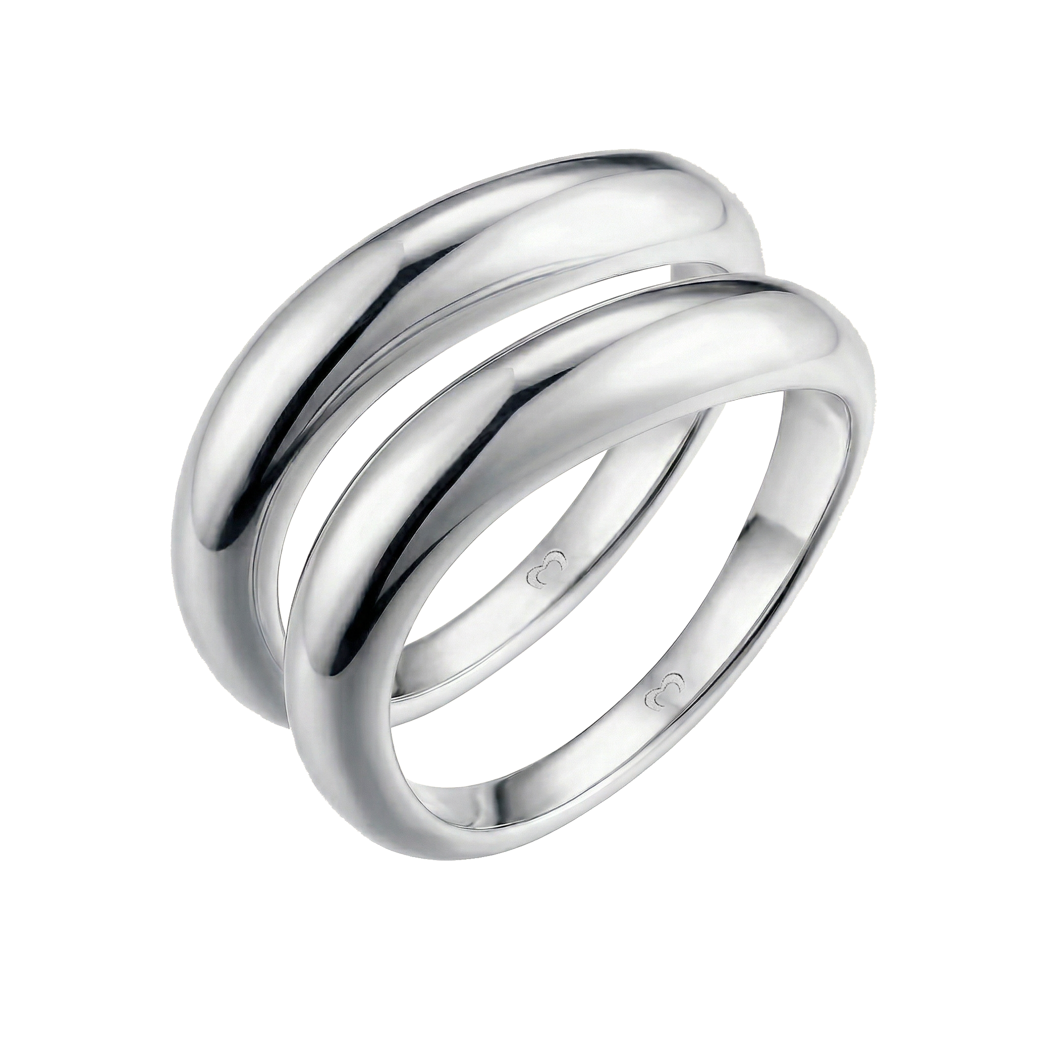 Bague double alliance