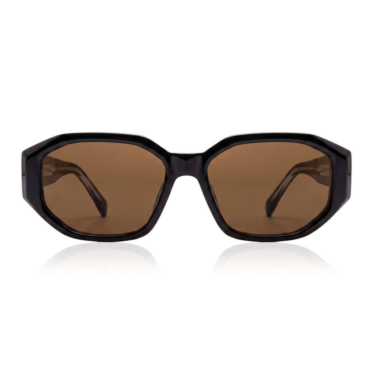Lunettes de soleil pour femme Sculpt ~ noir-marron