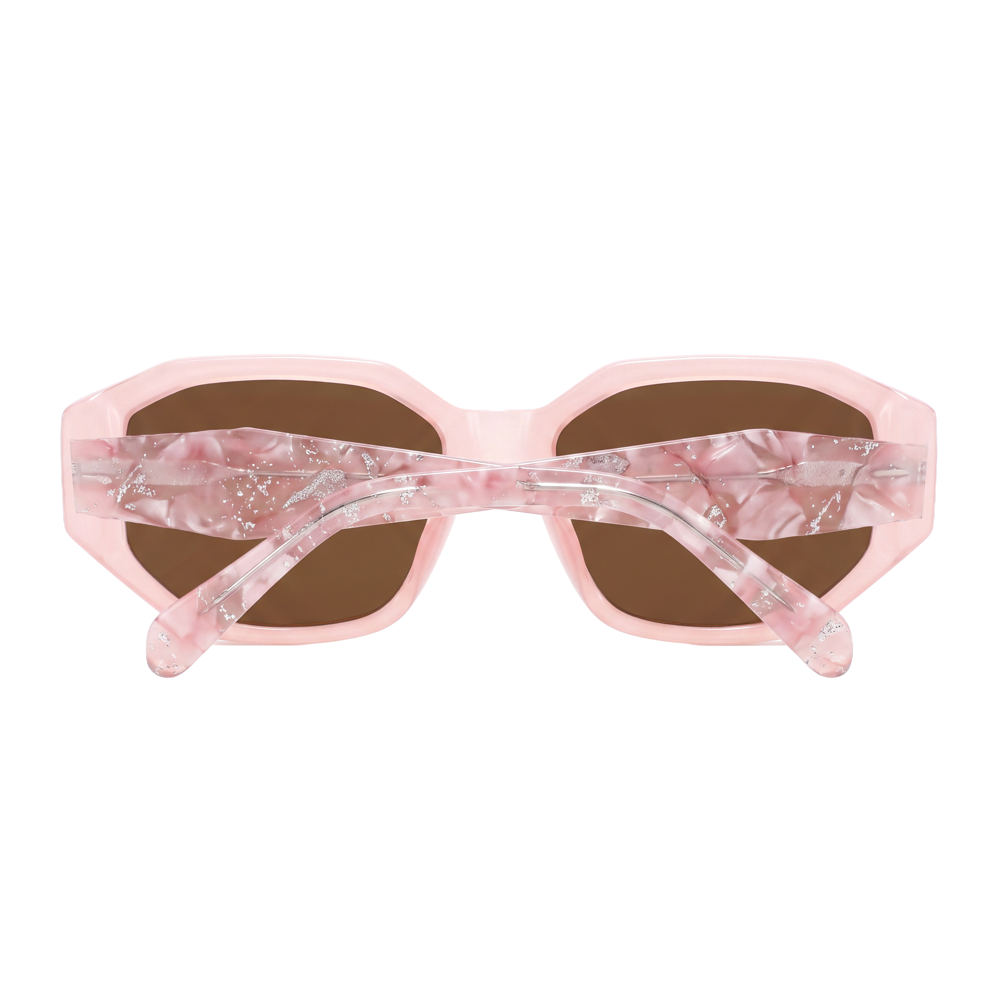 Lunettes de soleil femme Sculpt ~ rose T-marron