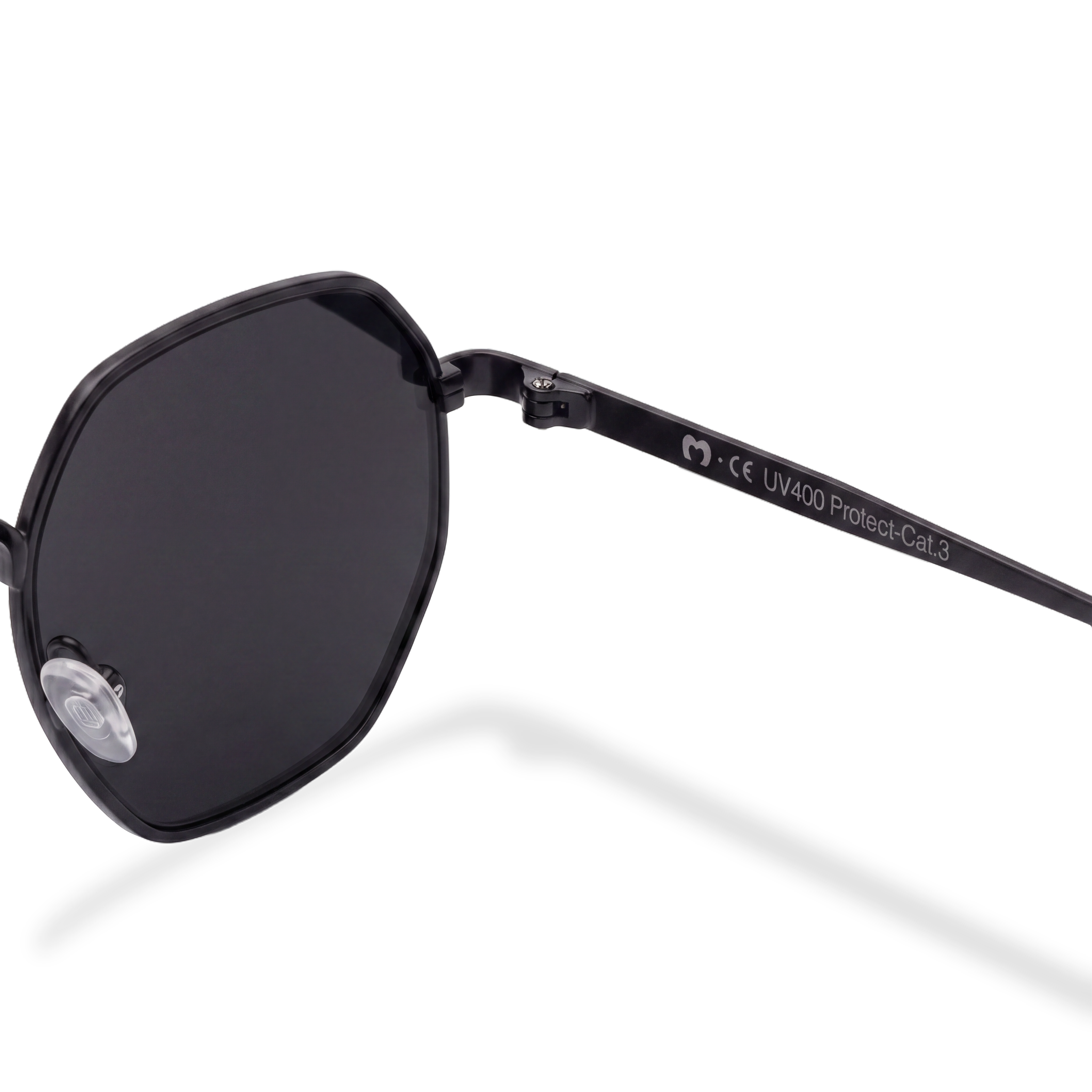 Lunettes de soleil femme Silhouette ~ Noir-Noir