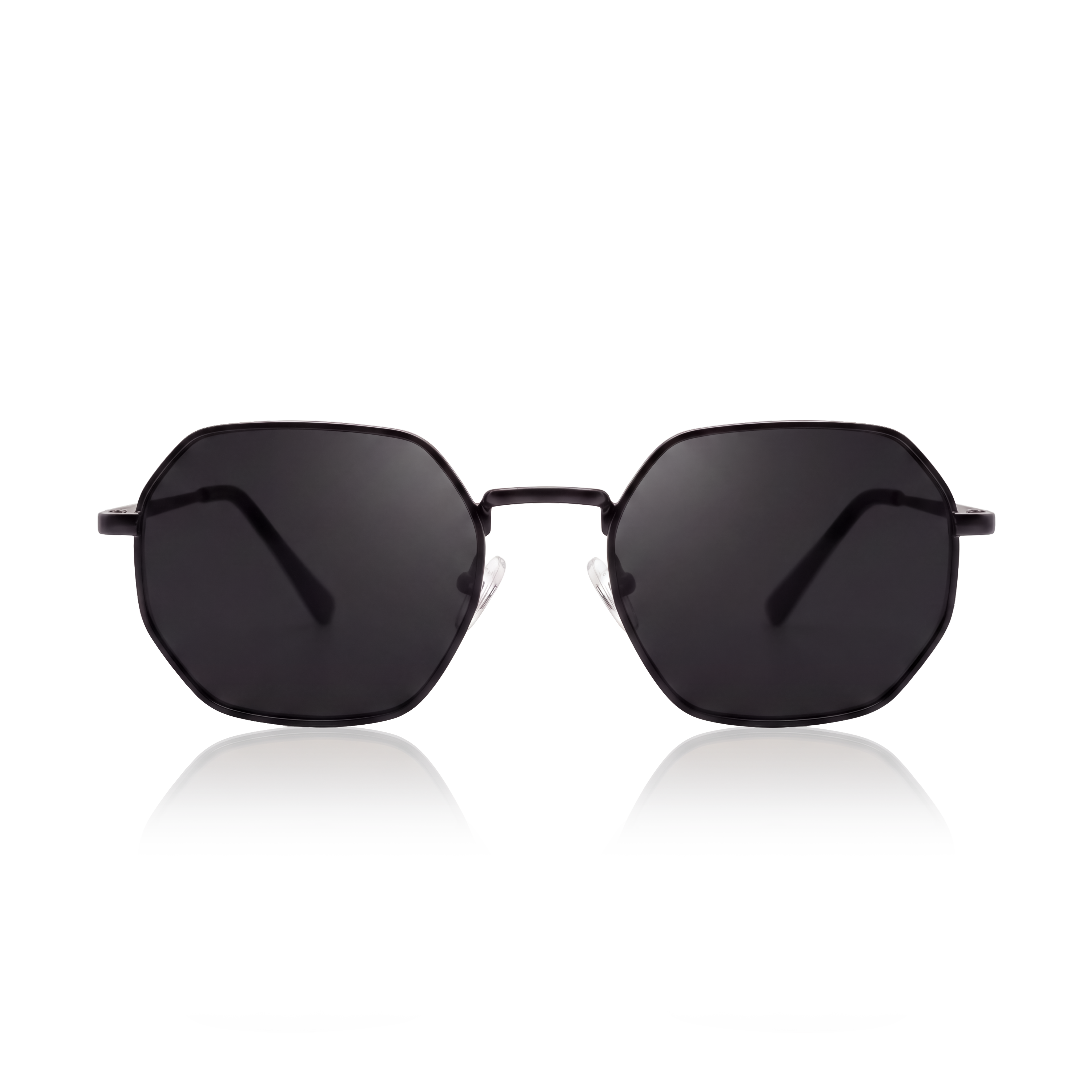 Lunettes de soleil femme Silhouette ~ Noir-Noir