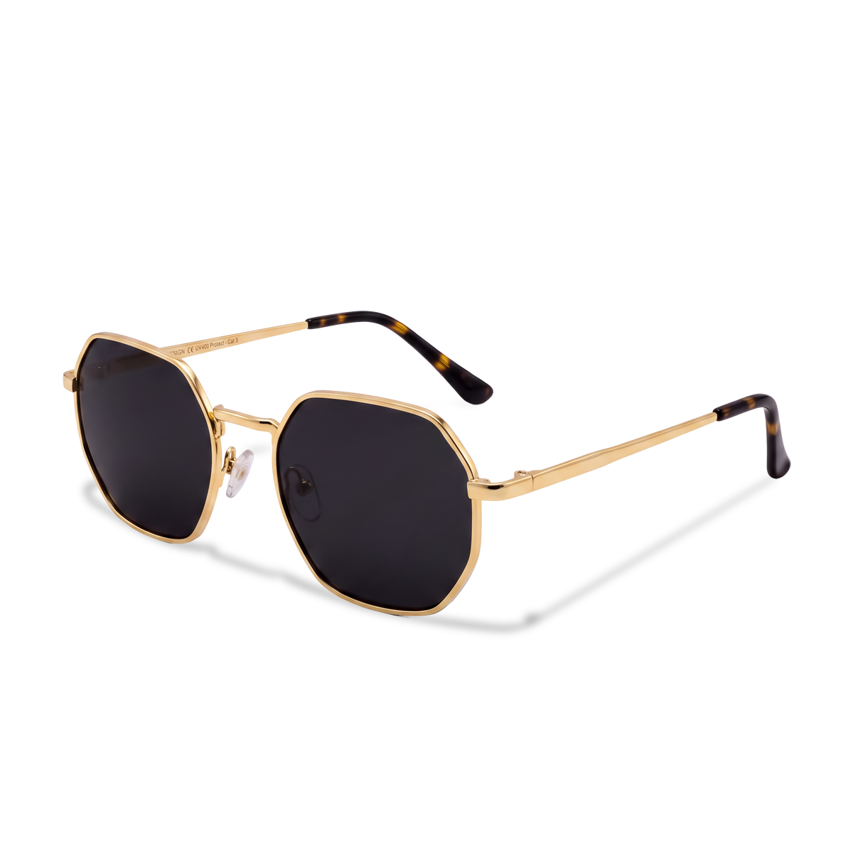 Lunettes de soleil pour femme Silhouette ~ Dorée-Noire