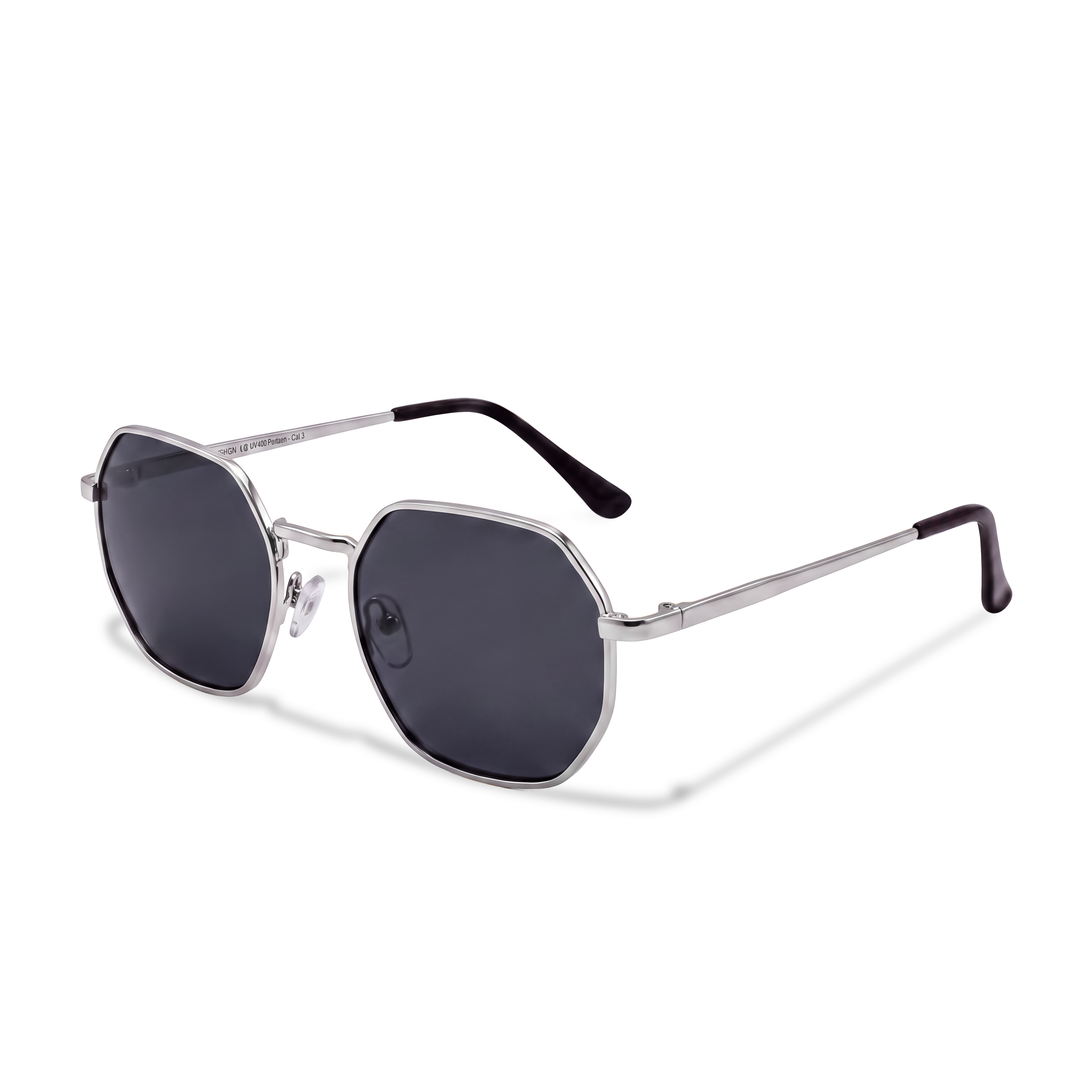 Lunettes de soleil pour femme Silhouette ~ argent-noir
