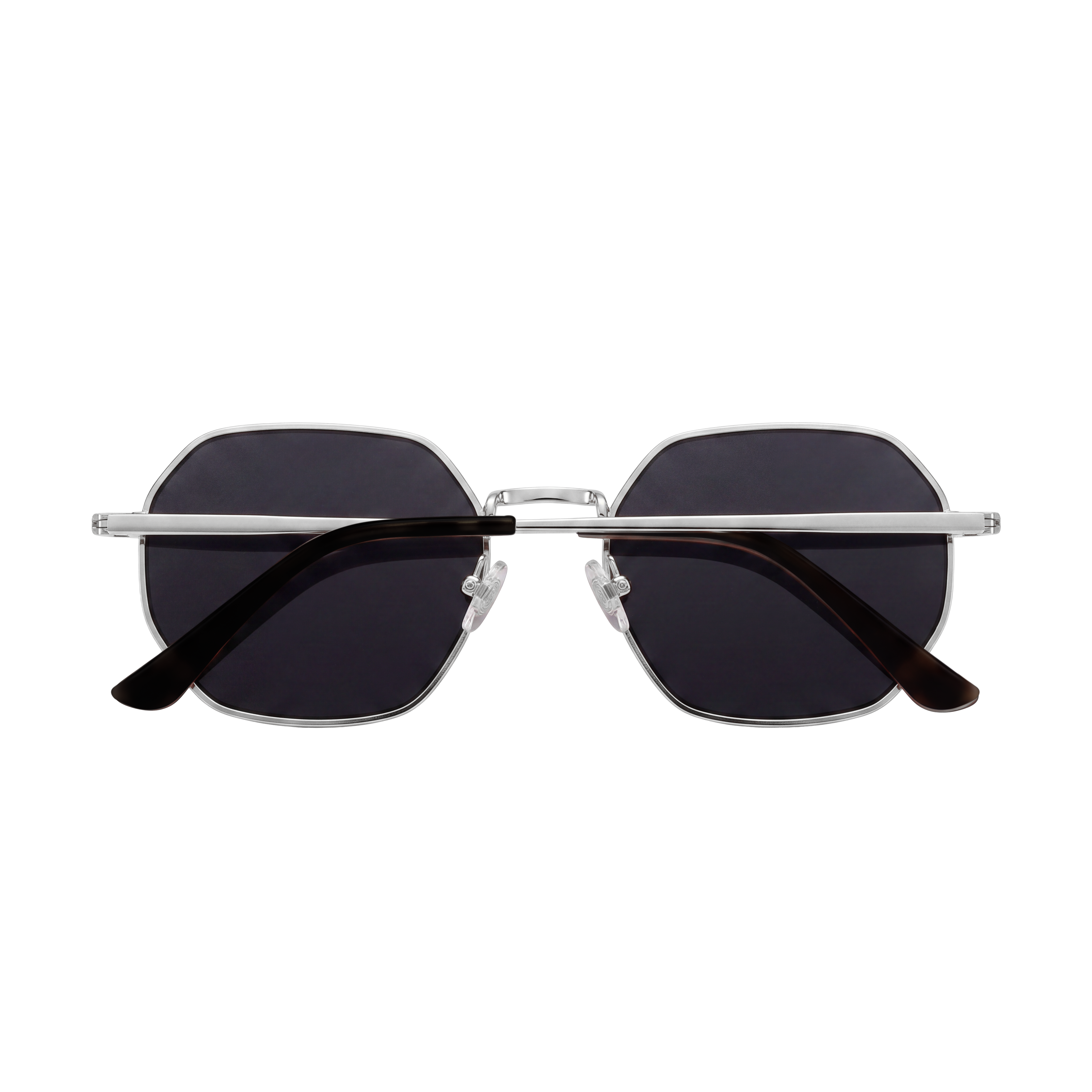 Lunettes de soleil pour femme Silhouette ~ argent-noir