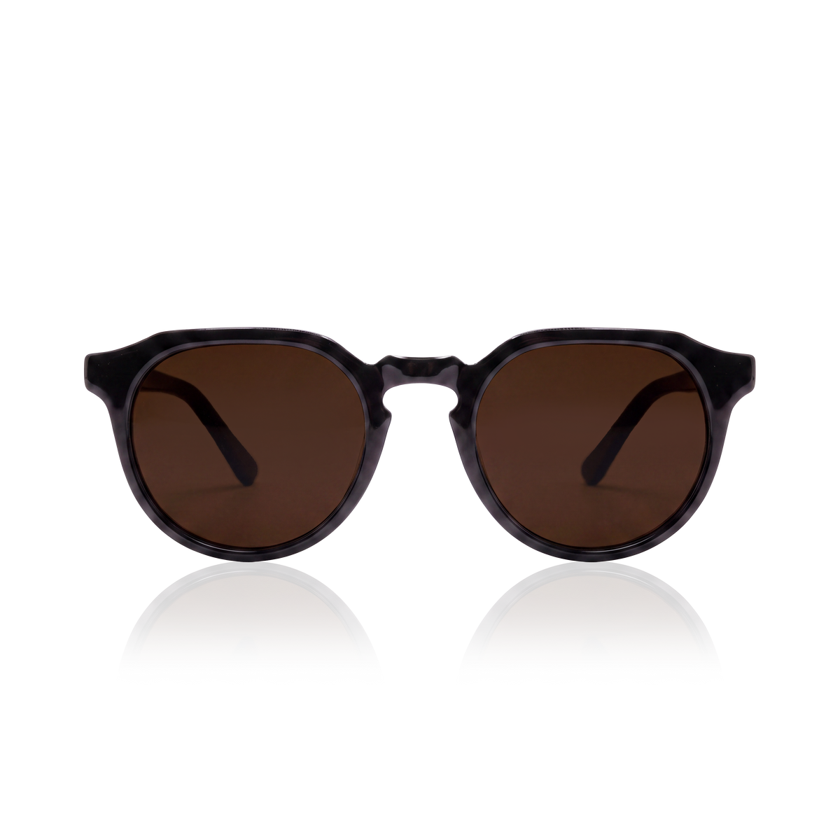 Lunettes de soleil femme Nova ~ noir-marron
