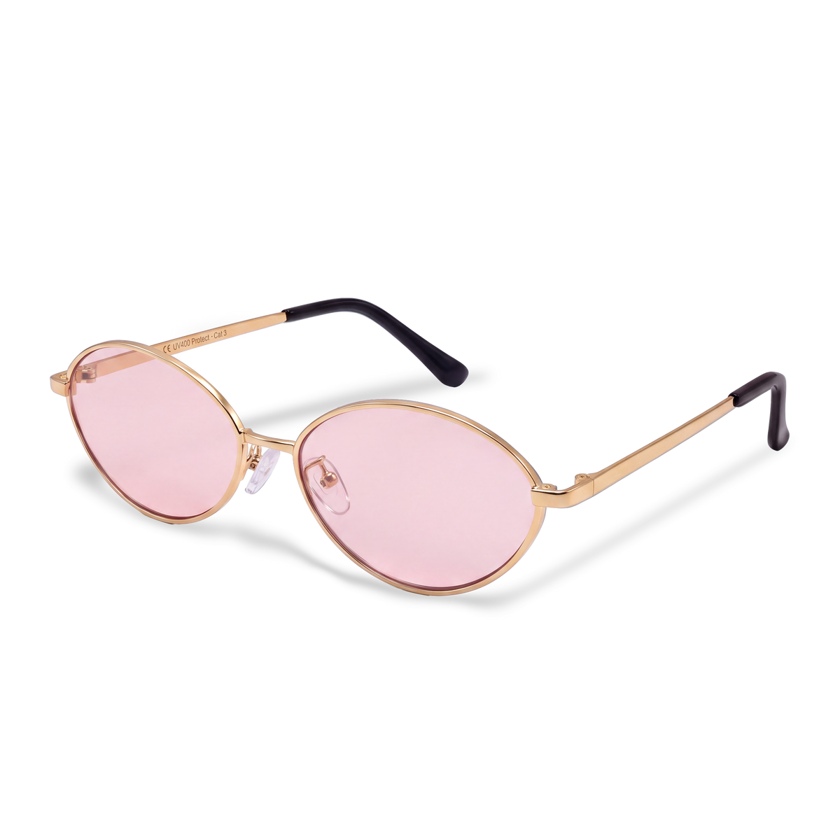 Lunettes de soleil femme Loop ~ doré-rose