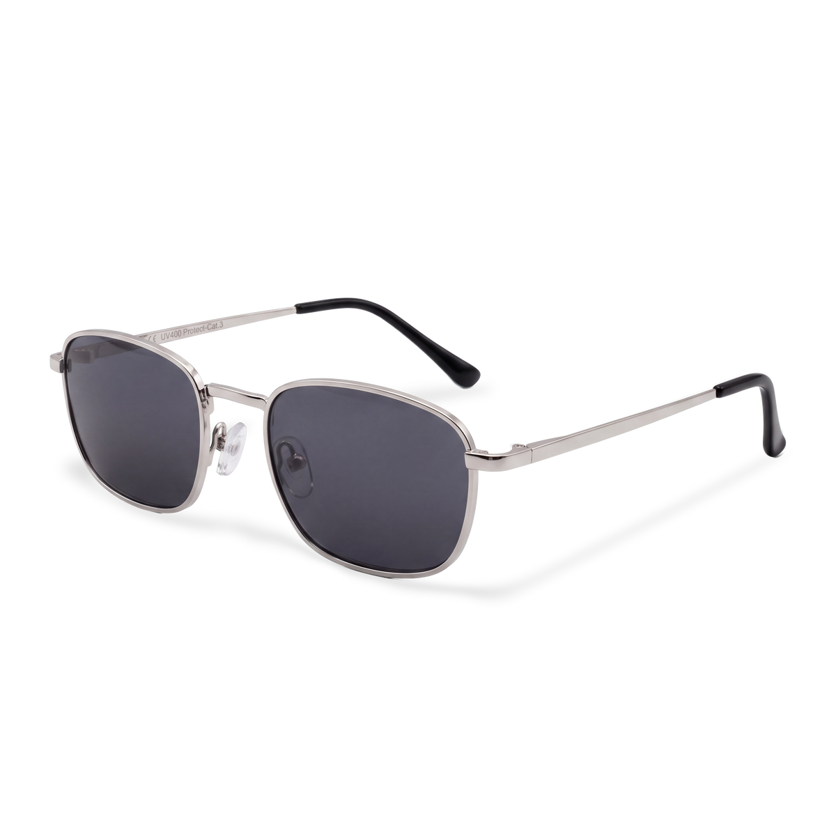 Sonnenbrille für Damen Siren ~ Silber-Schwarz