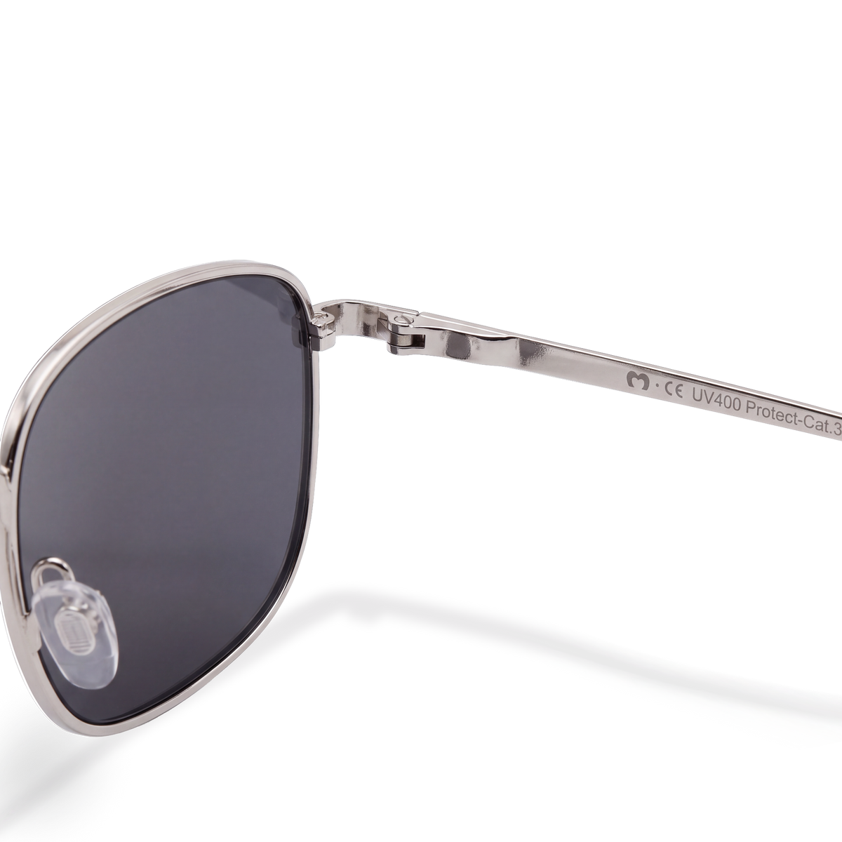 Sonnenbrille für Damen Siren ~ Silber-Schwarz