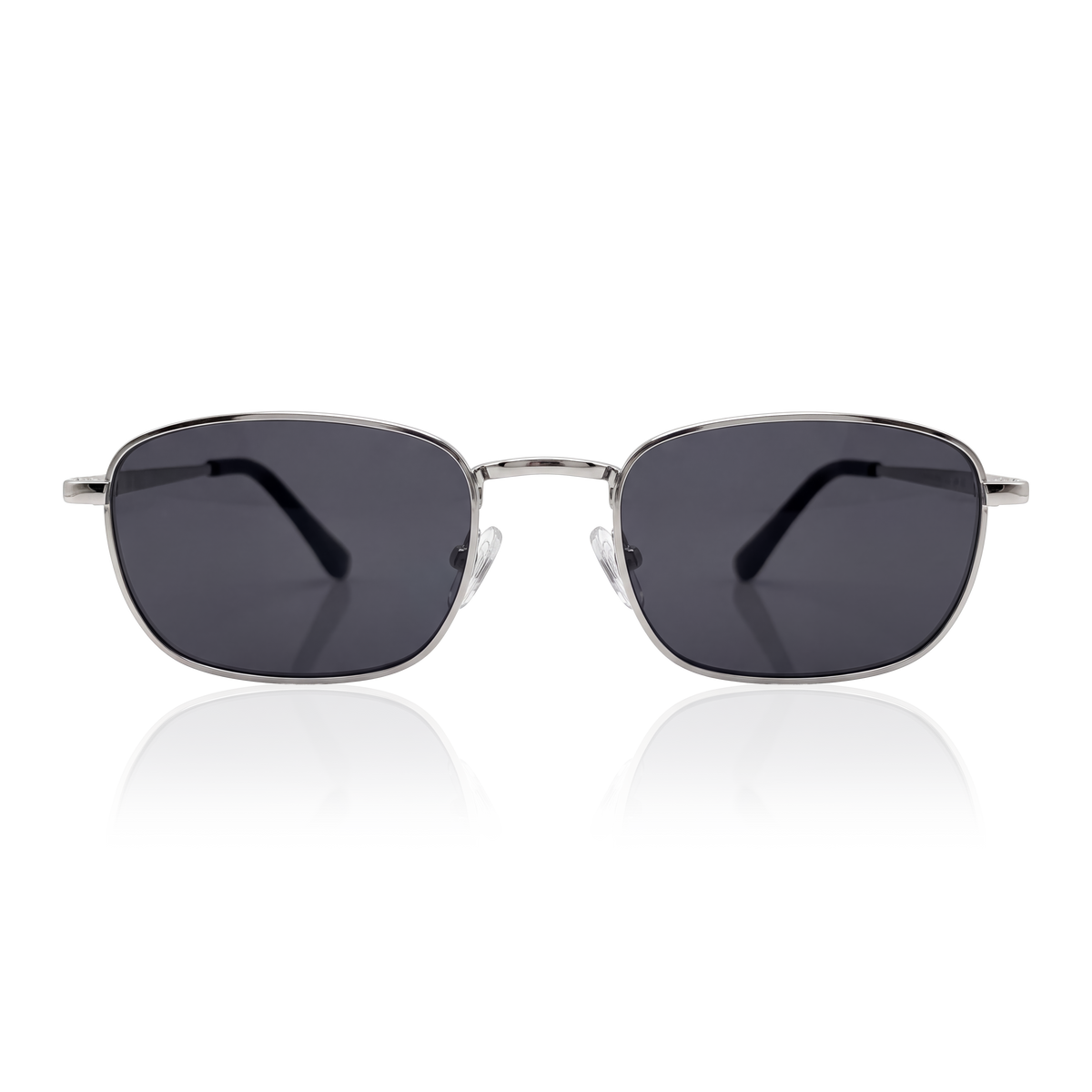 Sonnenbrille für Damen Siren ~ Silber-Schwarz