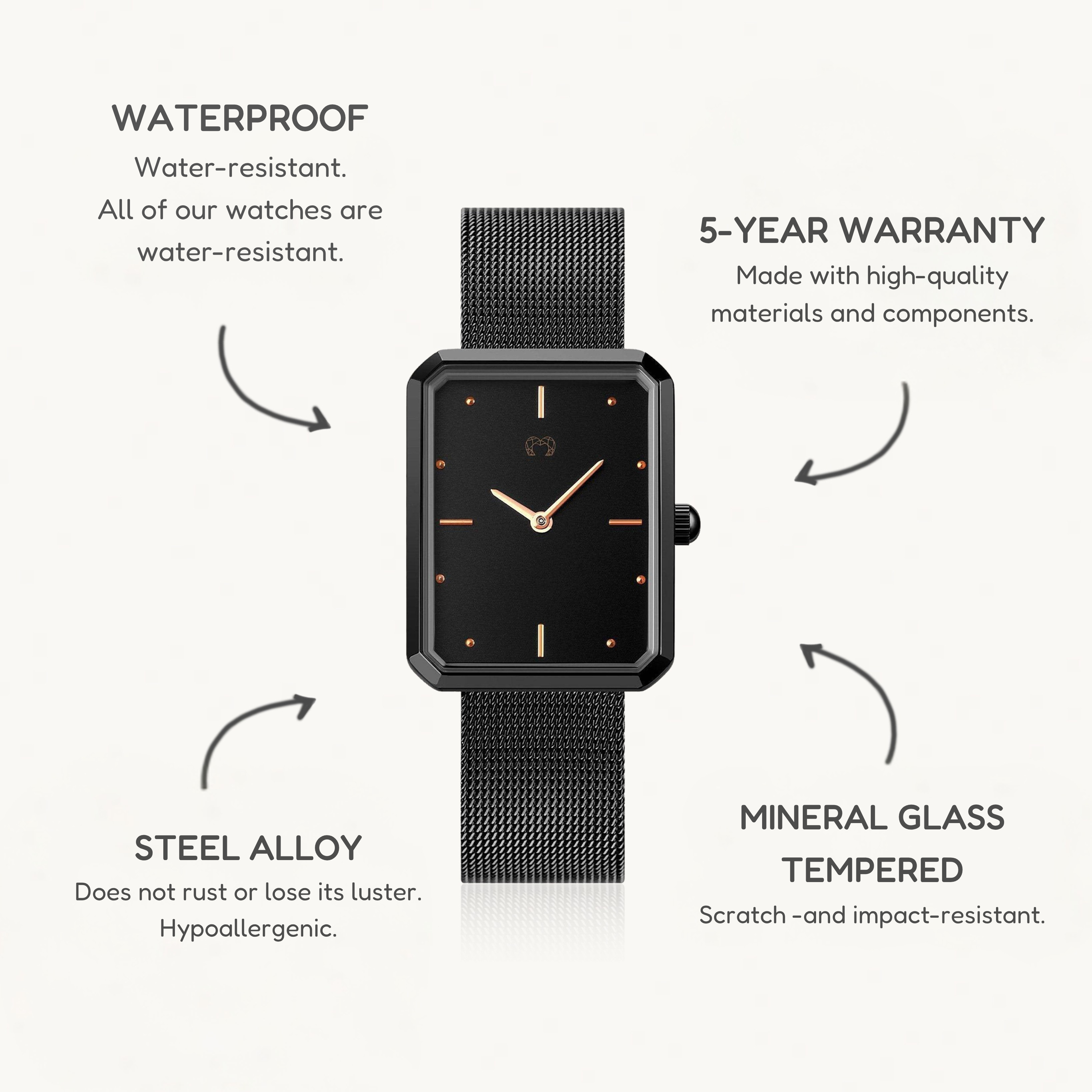 Kapten Watch ~ Anthracite