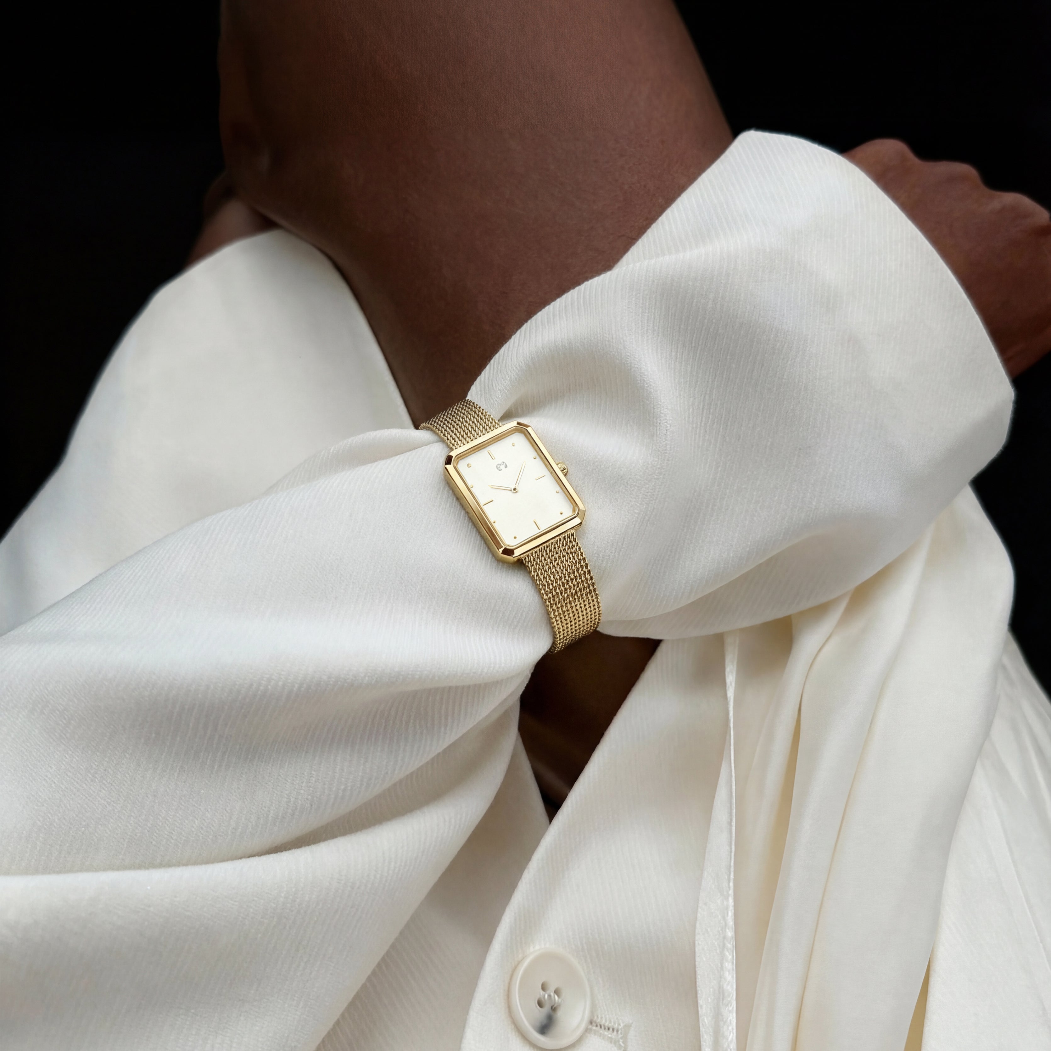 Kapten Watch ~ GoldWhite