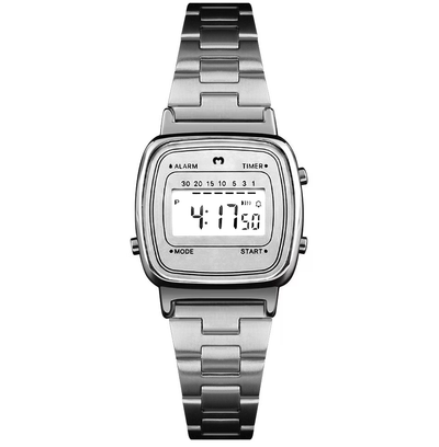 Montre miniature vintage ~ Argent
