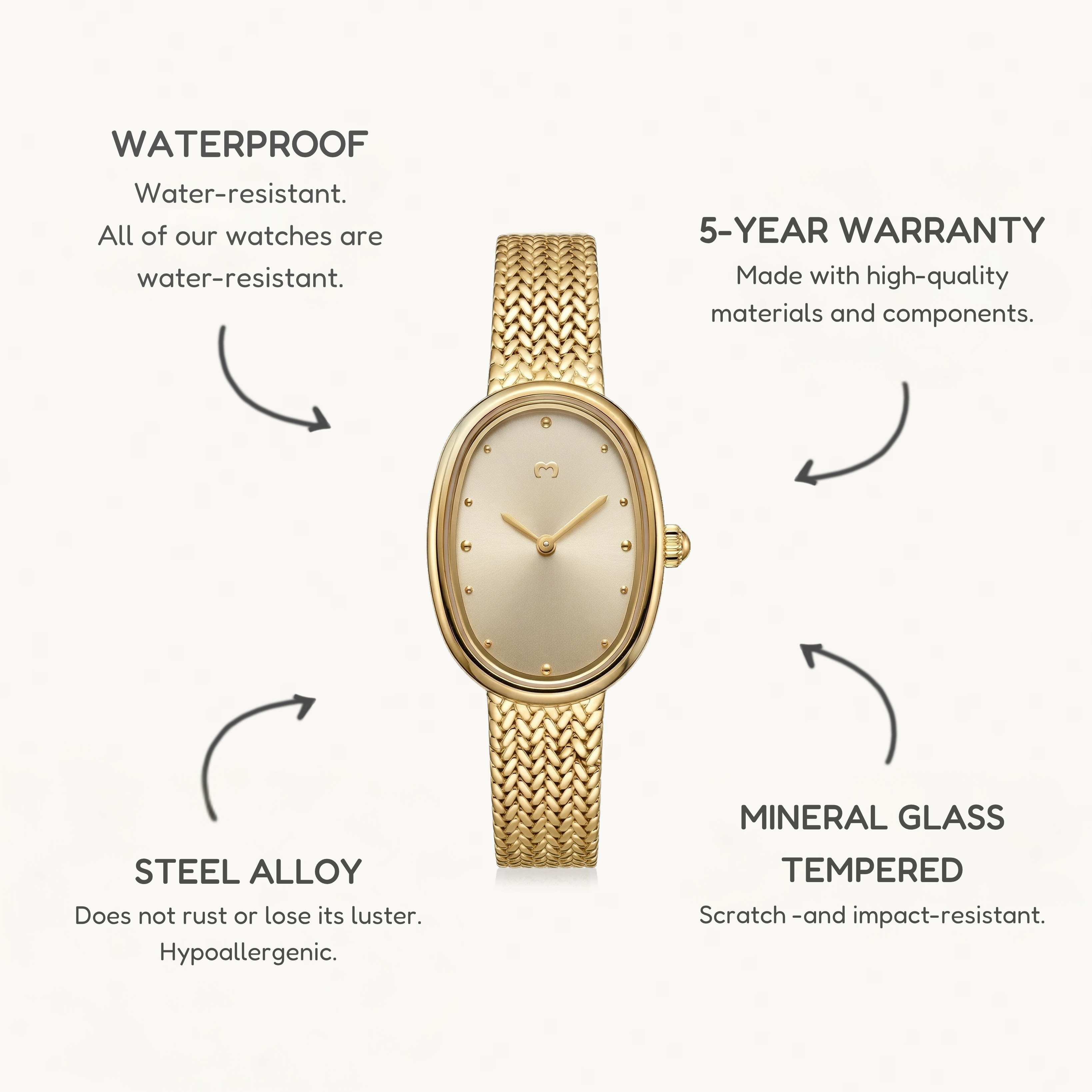 Vintage Royal Watch ~ Gold