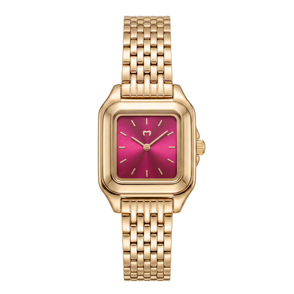 Montre Hampton ~ Or-Grenat