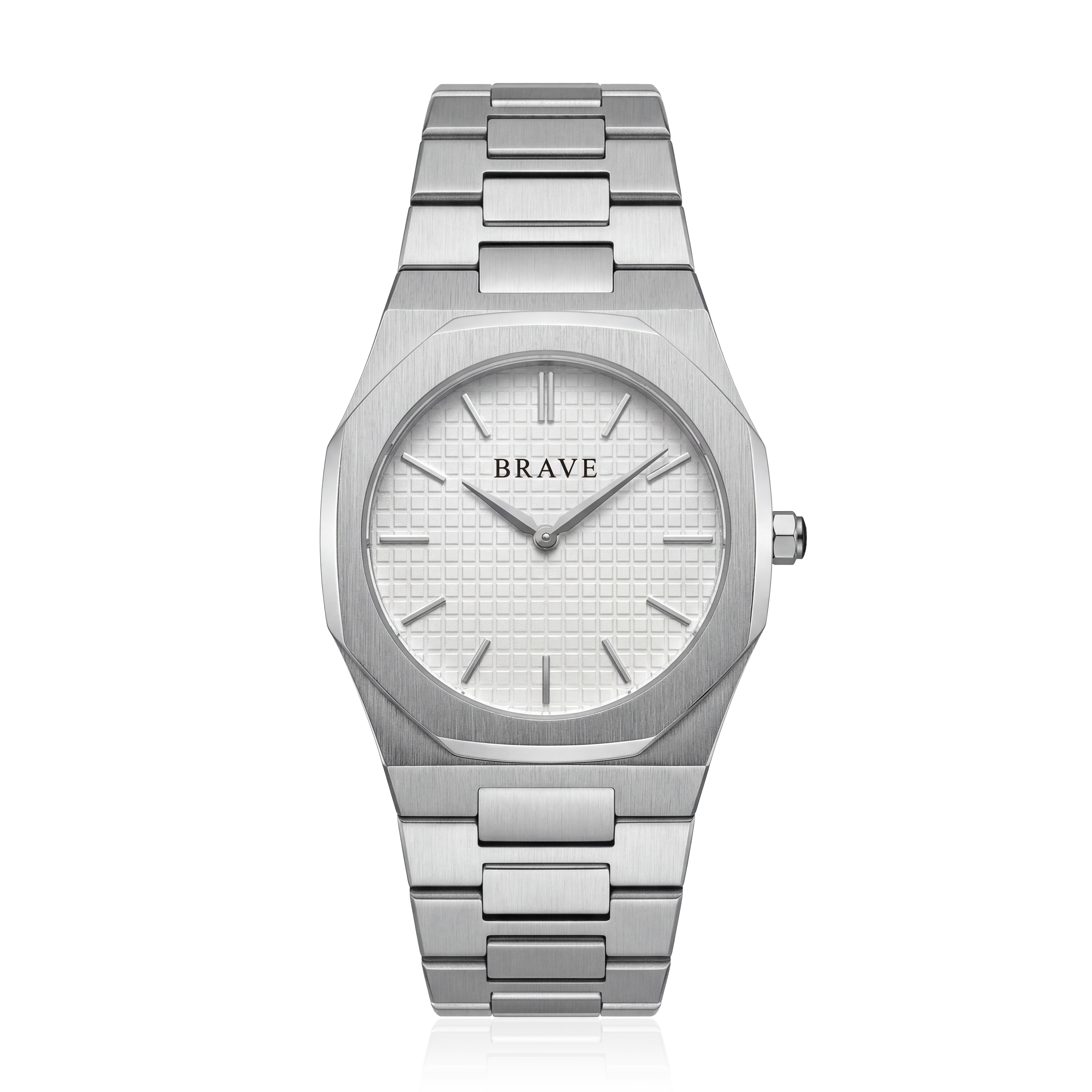 Empire ~ Silver-White Watch BRAVE