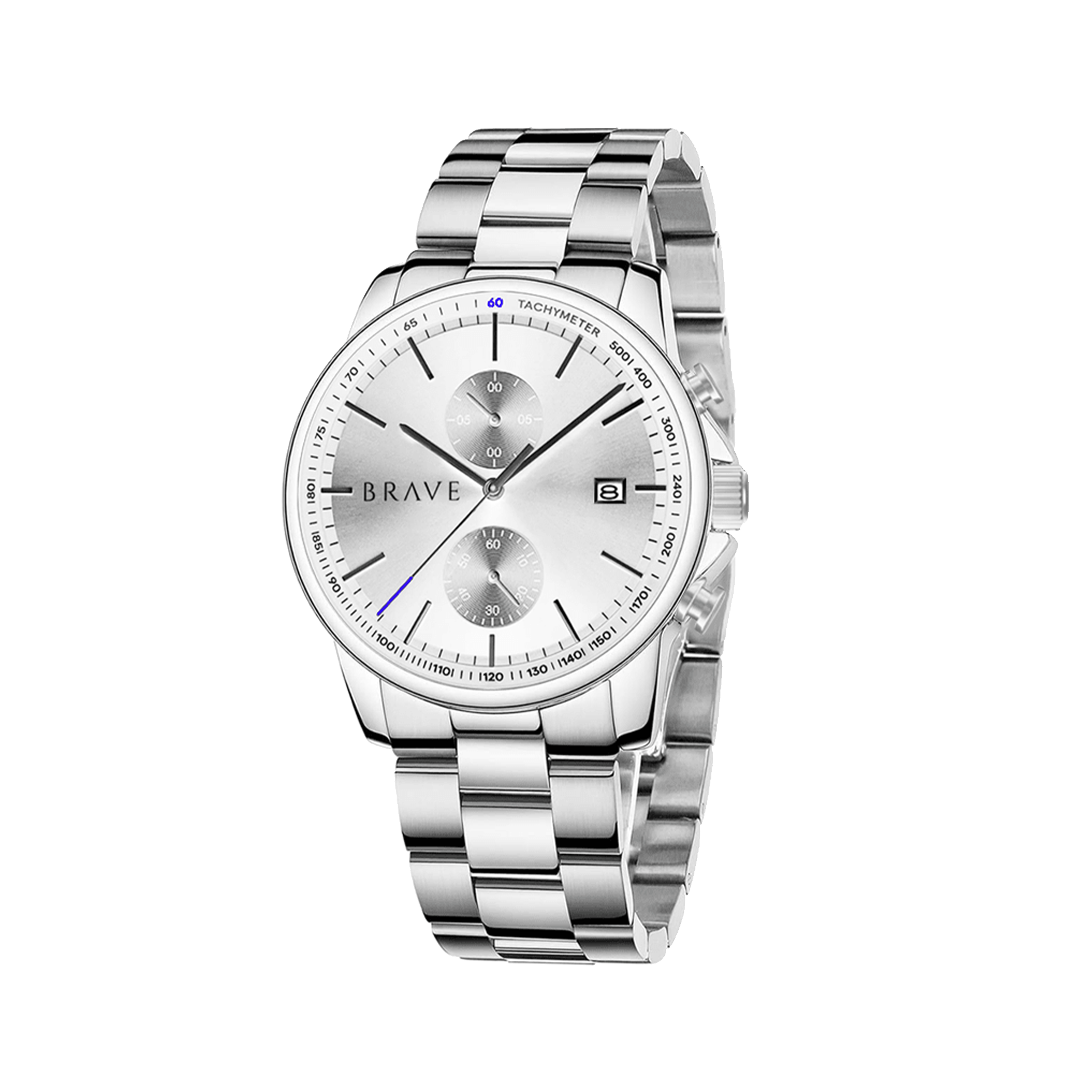 Montre BRAVE ~ Monarca Silver