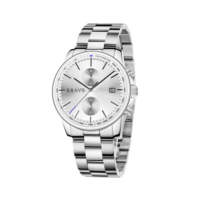 Montre Monarch ~ Silver BRAVE