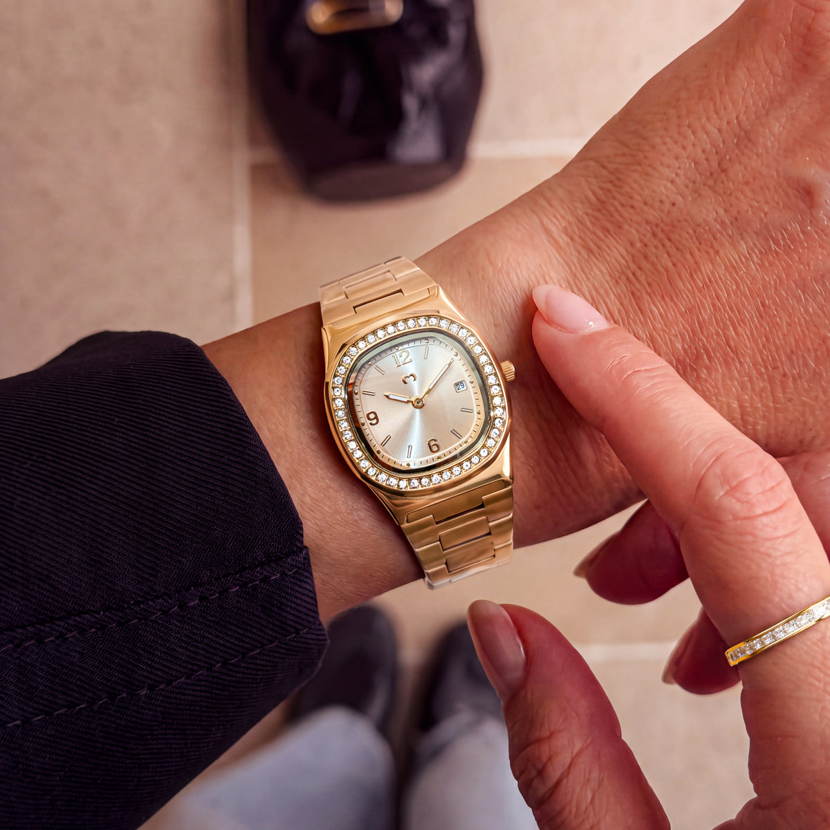 Orologio Prestige ~ Gold-Pink