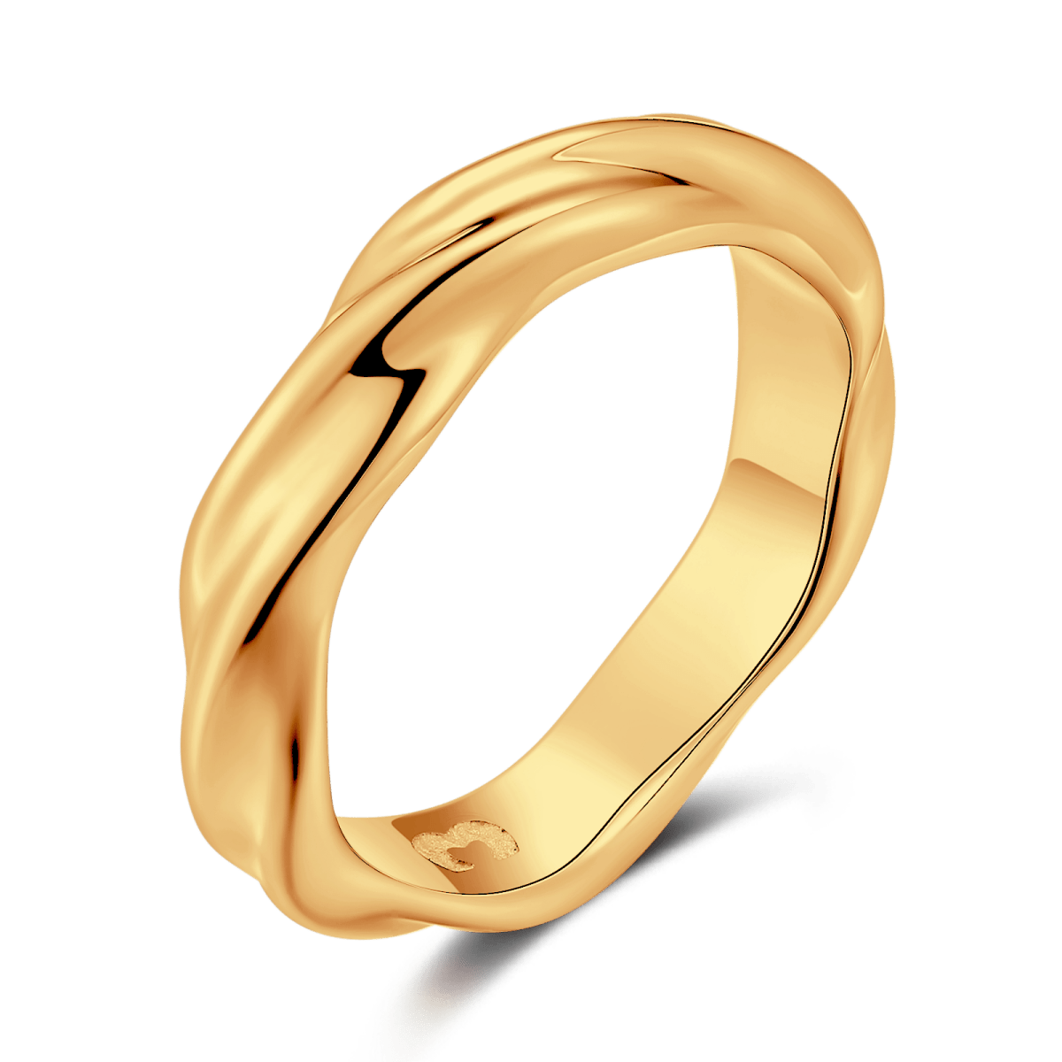 Anillo Banda Retorcida - LePetiteMarie