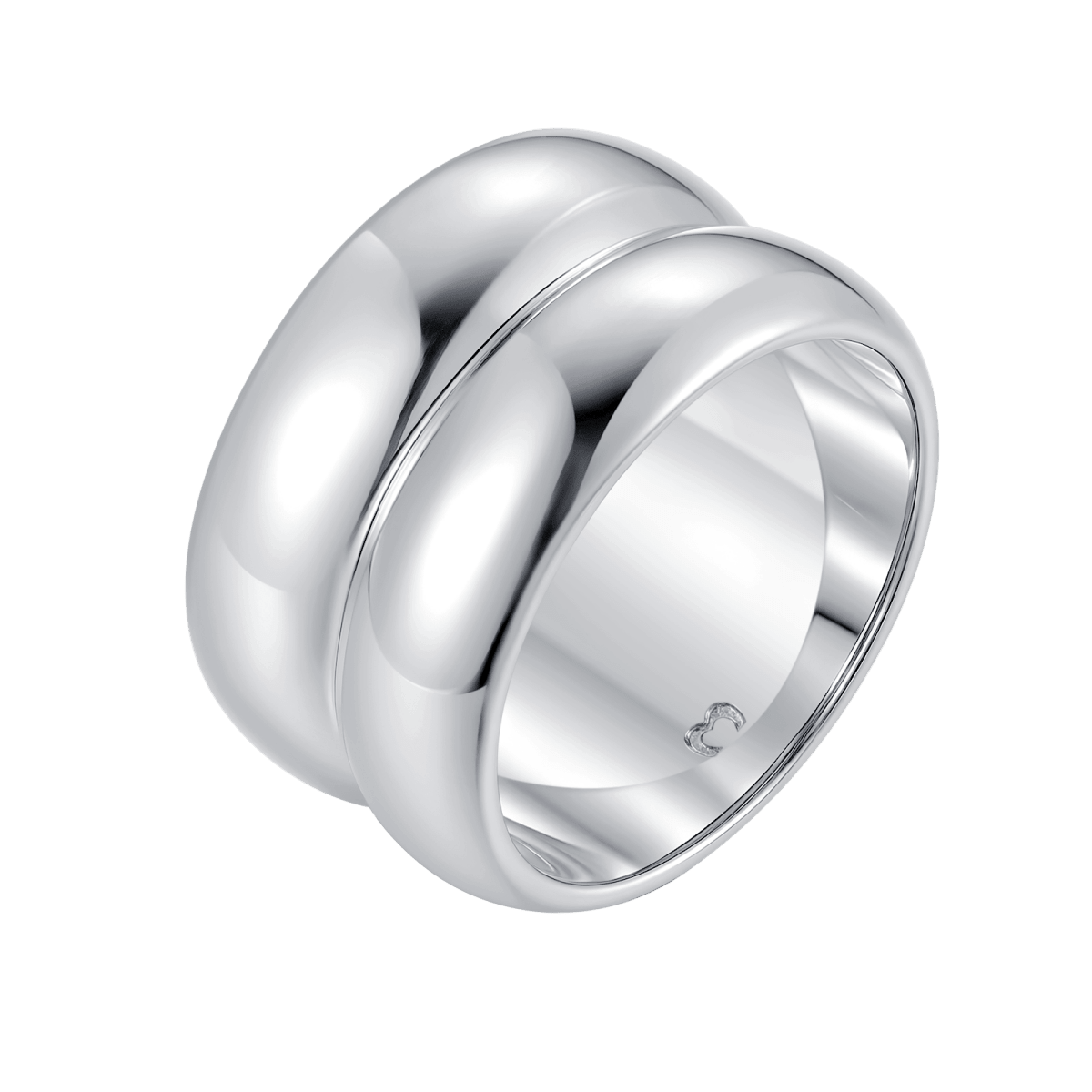 Anillo Doble Relieve Espesor - LePetiteMarie