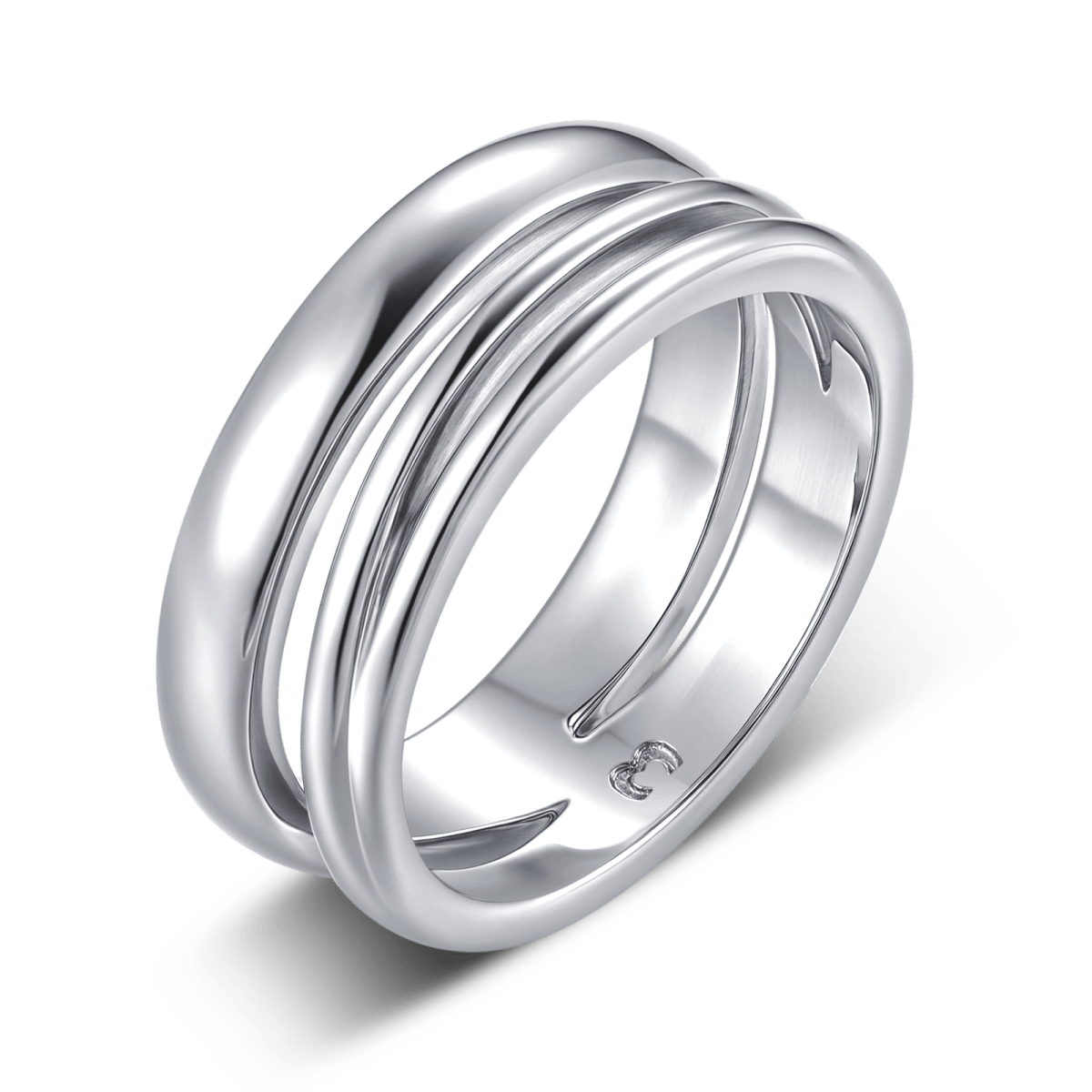 Anillo Líneas Elevadas - LePetiteMarie