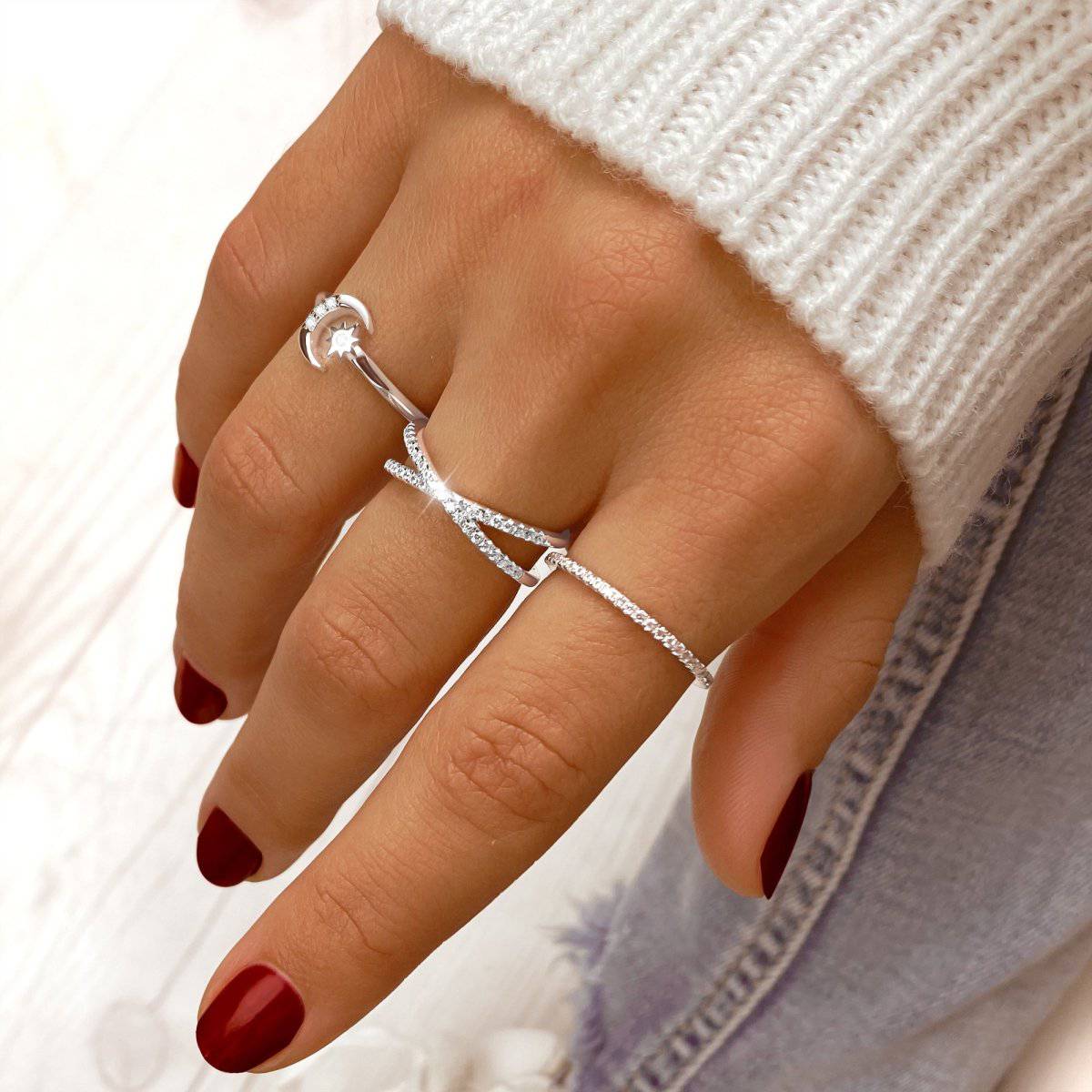 Anillo Luna y Sol - LePetiteMarie