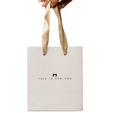 Petit sac cadeau spécial - This Is For You