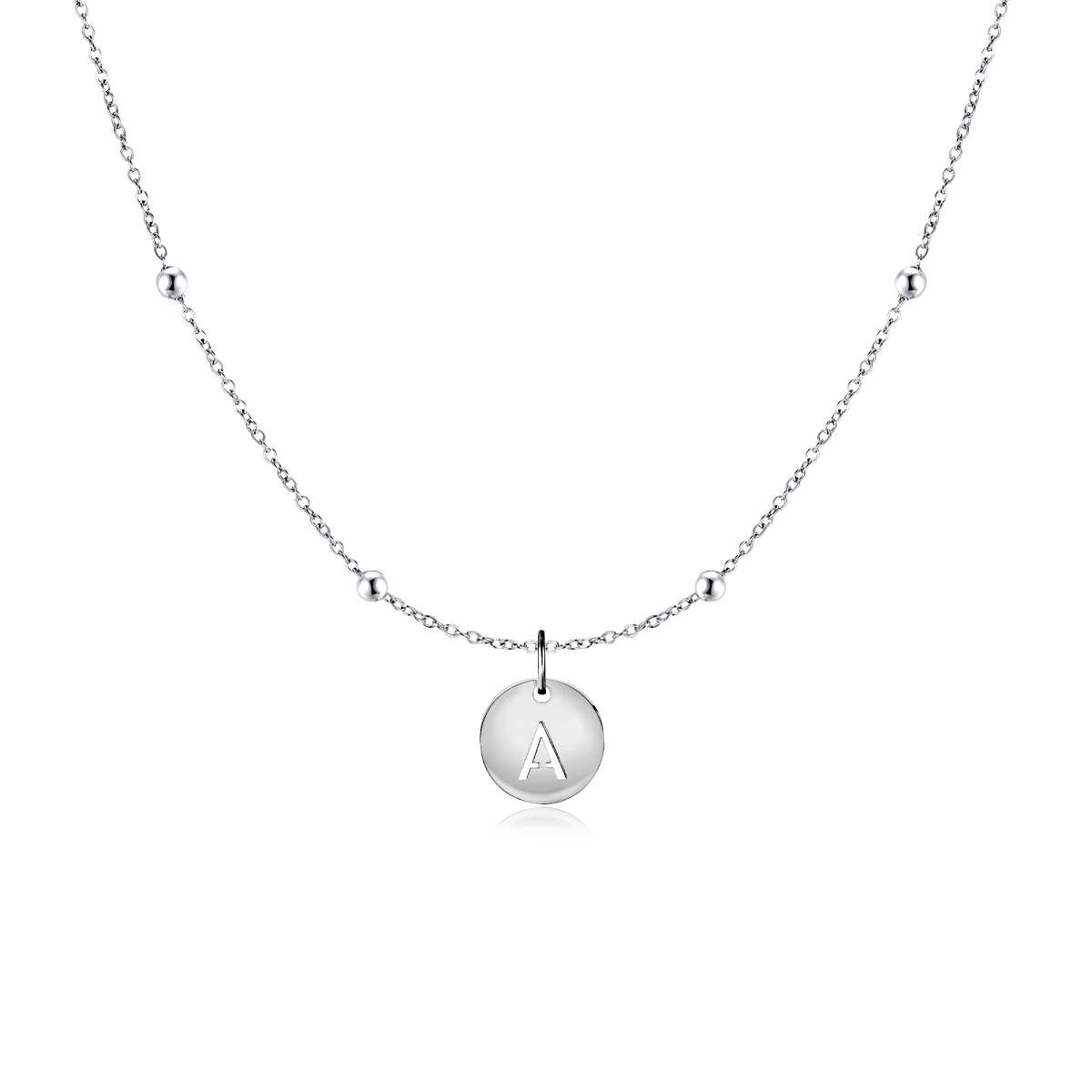Collar Círculo Inicial - LePetiteMarie