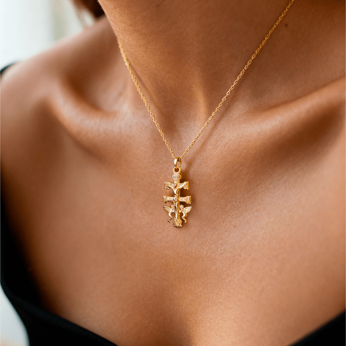 Collar Cruz de Caravaca - LePetiteMarie