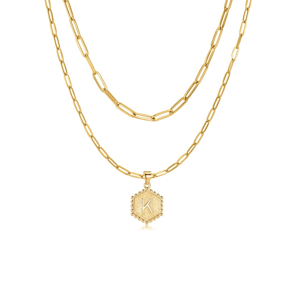 Collar Inicial Cadenas - LePetiteMarie